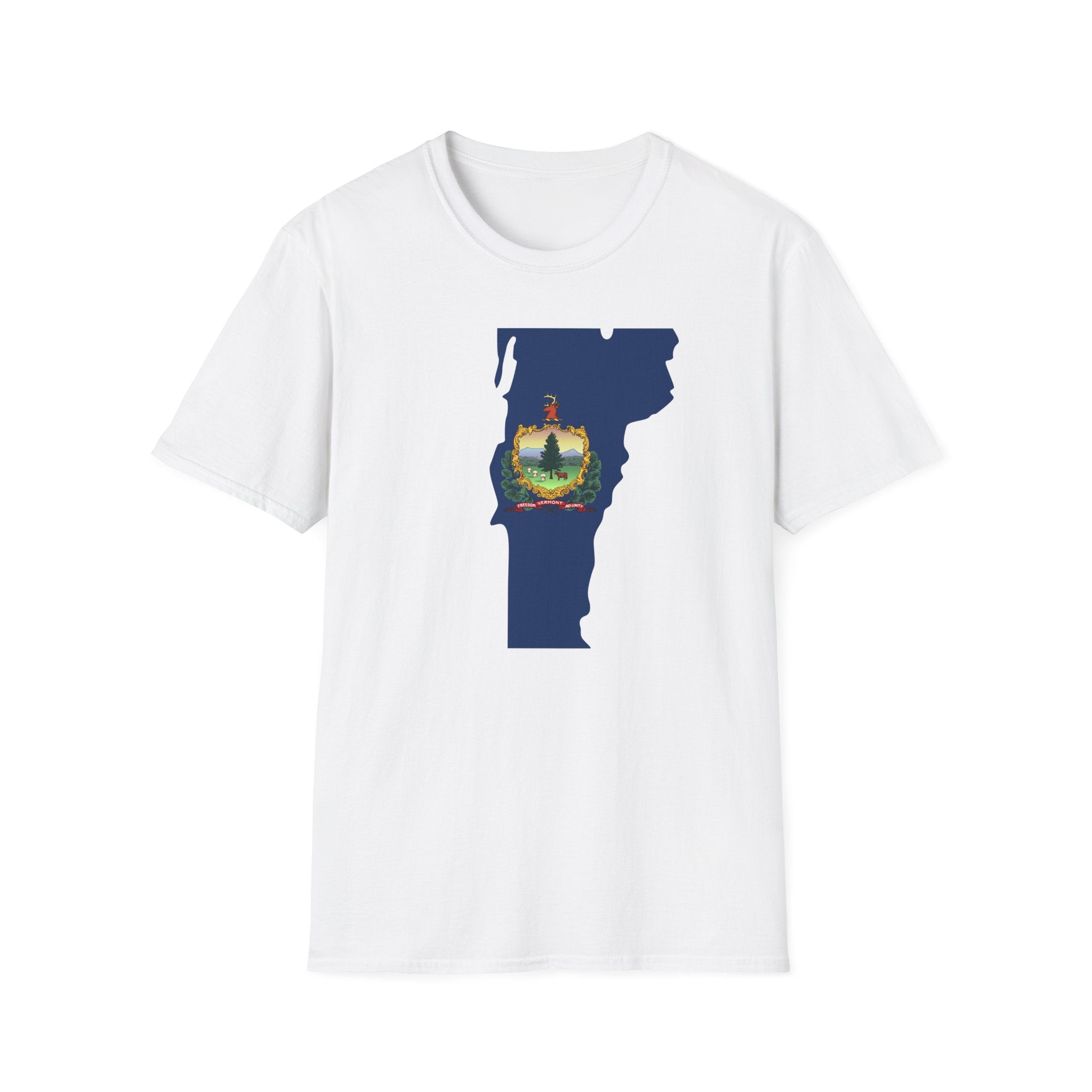 Vermont's Flag & Boundaries