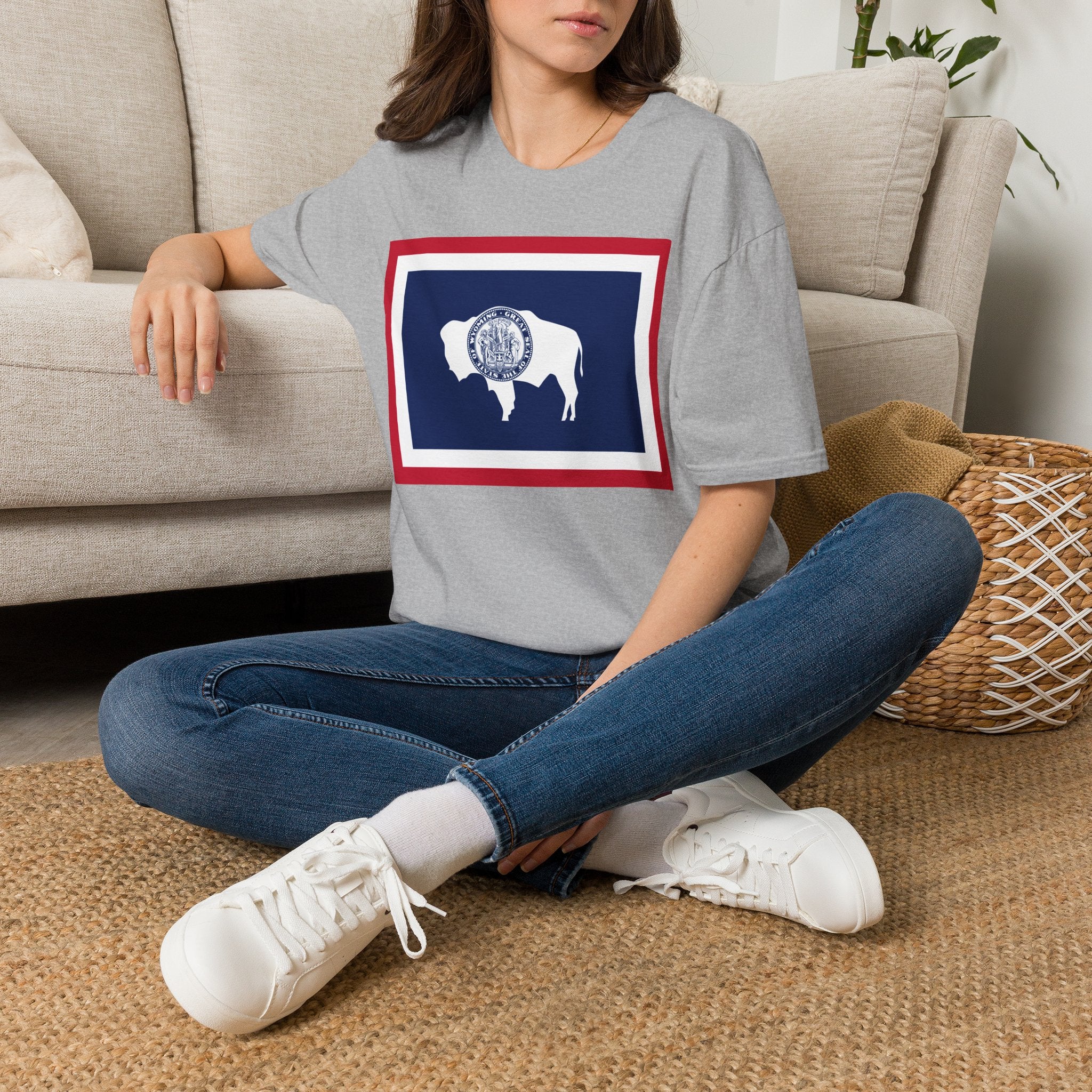 Wyoming's Flag & Boundaries