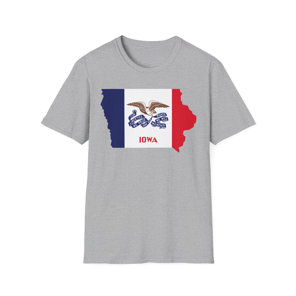 Iowa's Flag & Boundaries