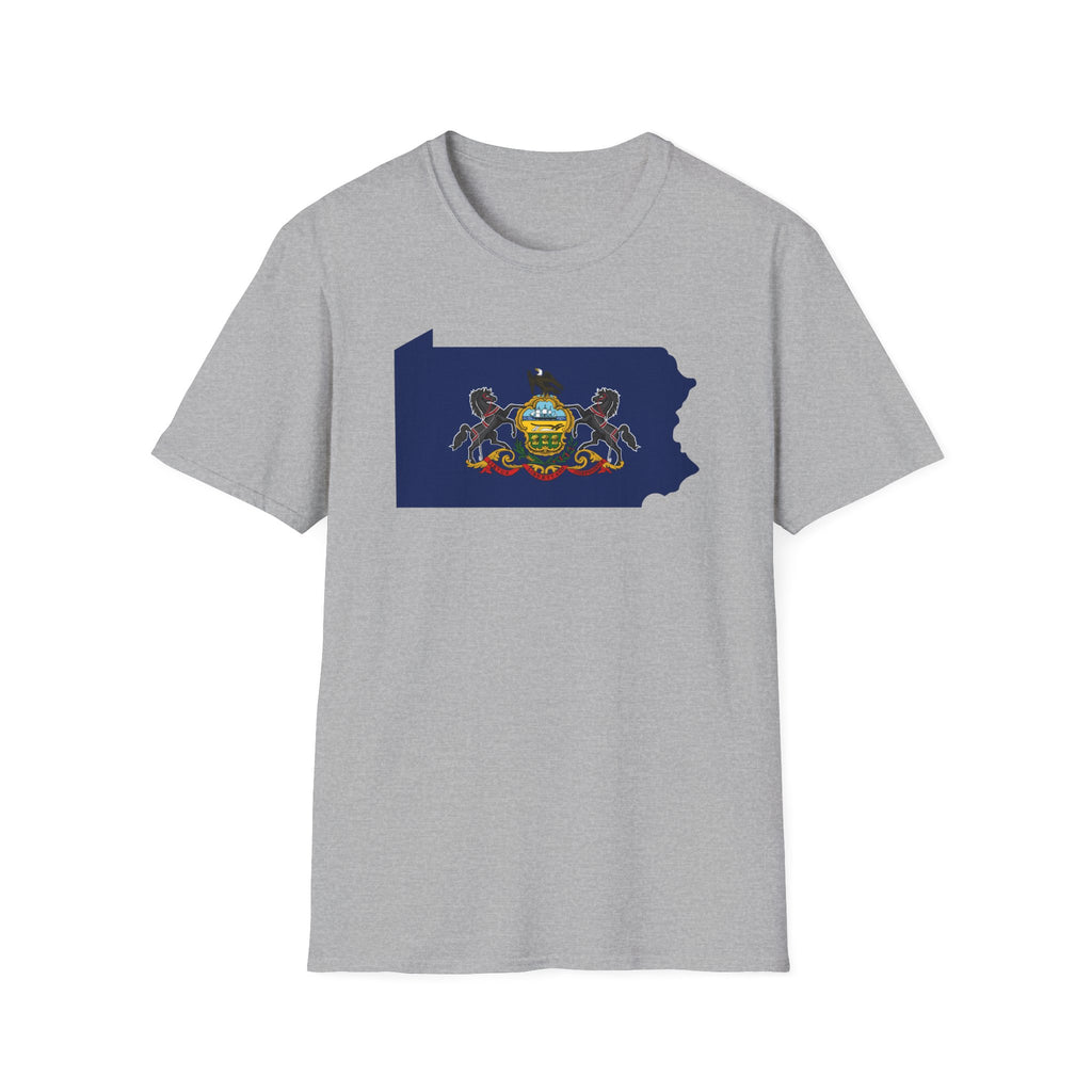 Pennsylvania's Flag & Boundaries