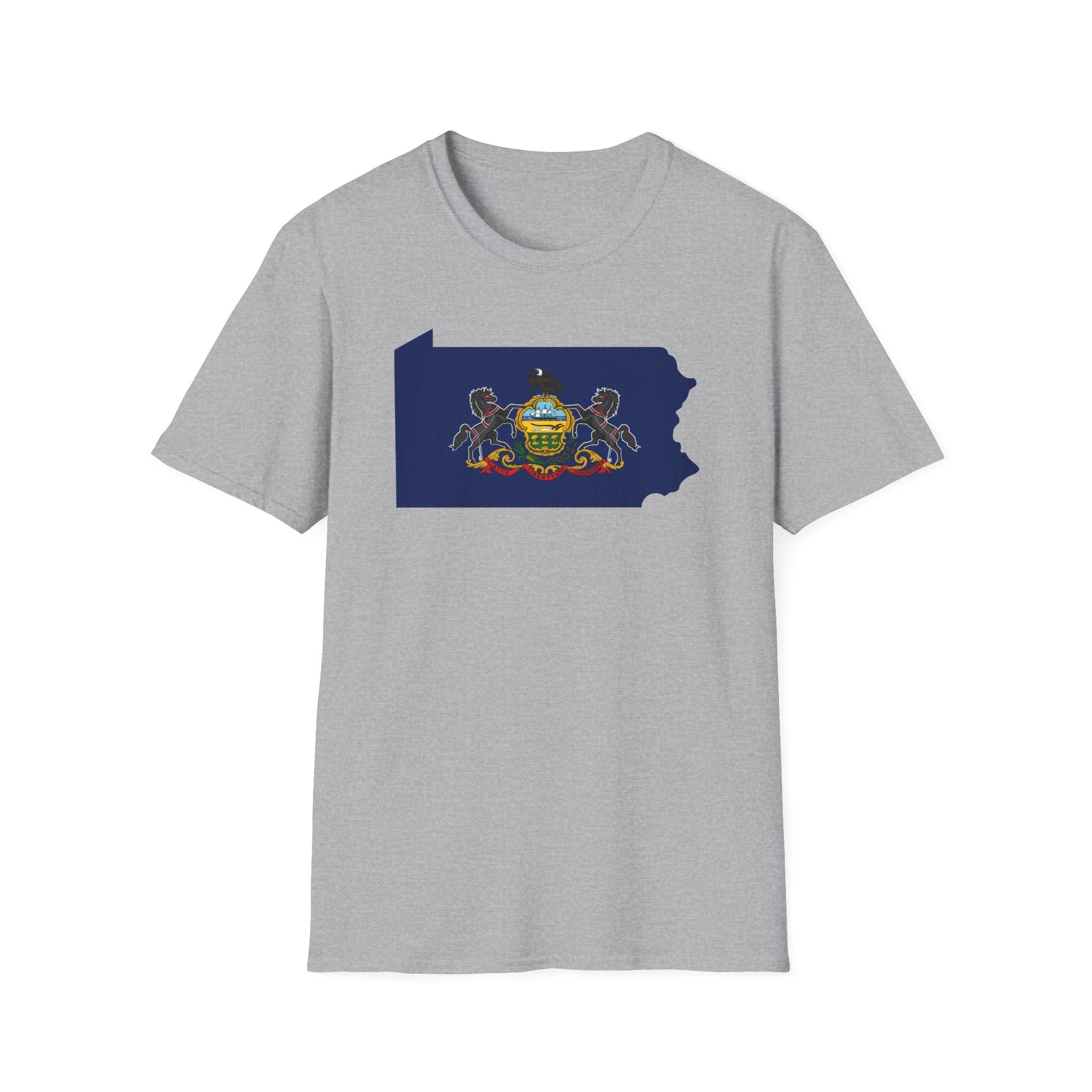 Pennsylvania's Flag & Boundaries