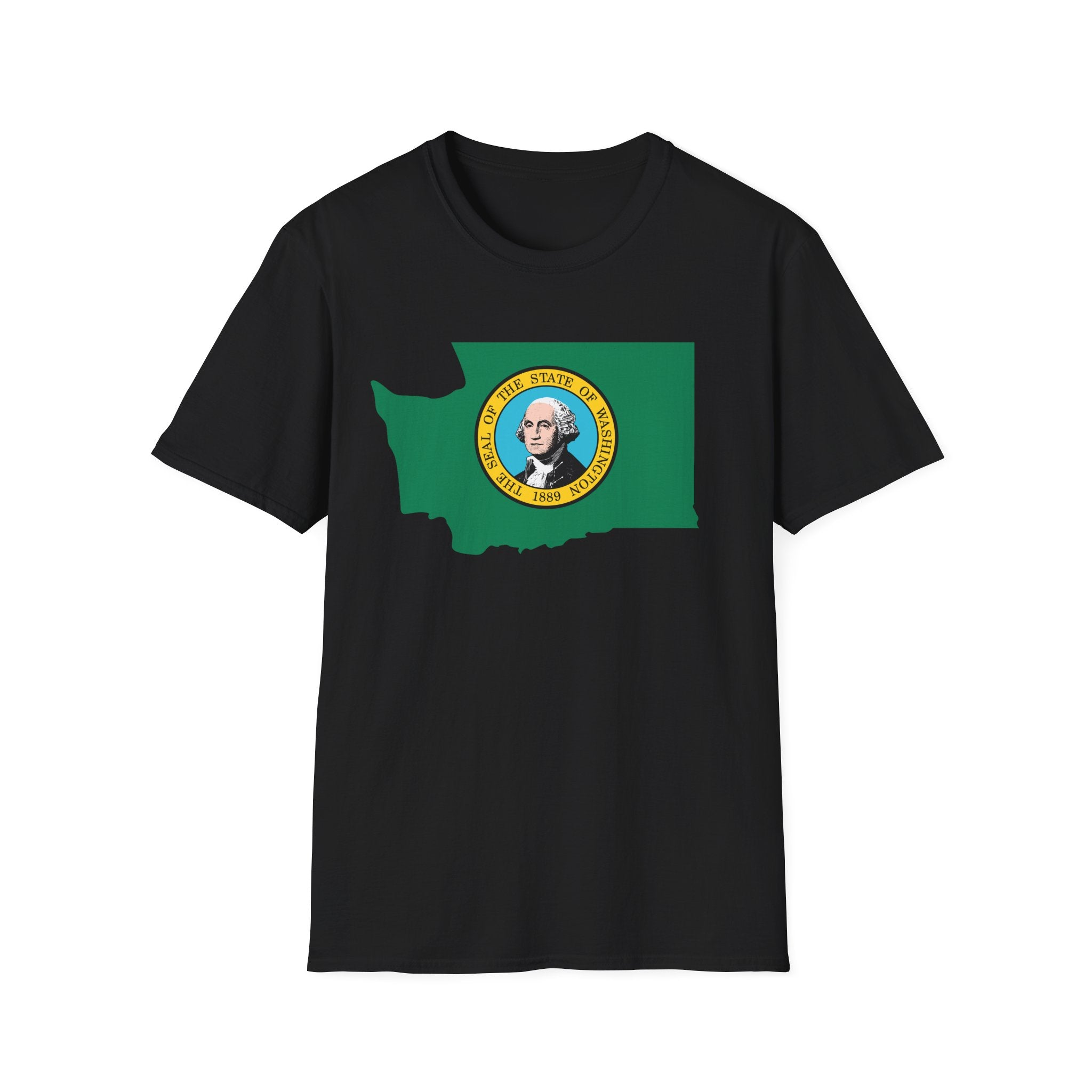 Washington State's Flag & Boundaries