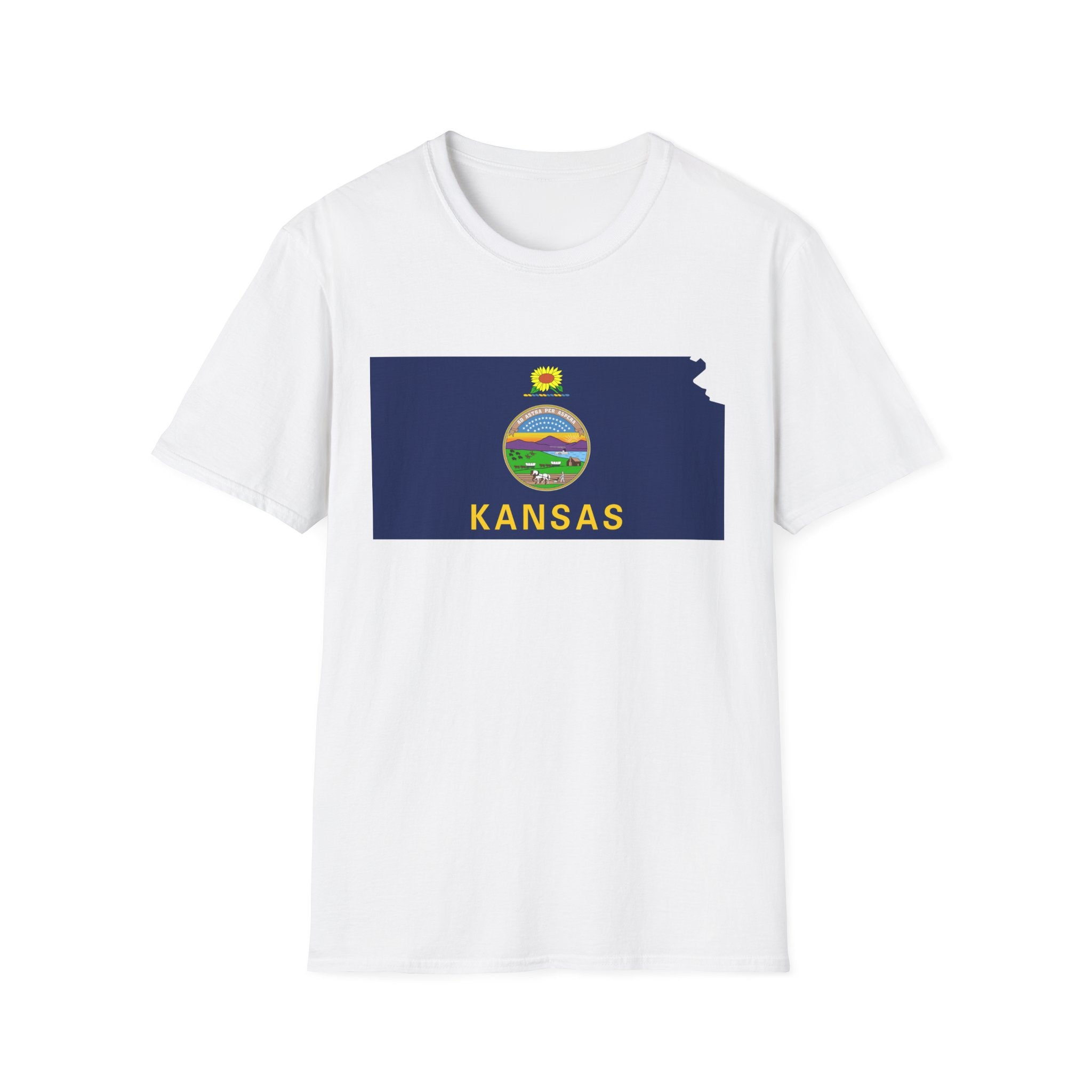 Kansas's Flag & Boundaries