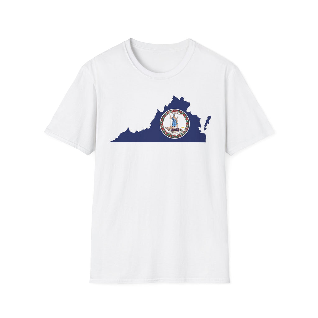 Virginia's Flag & Boundaries