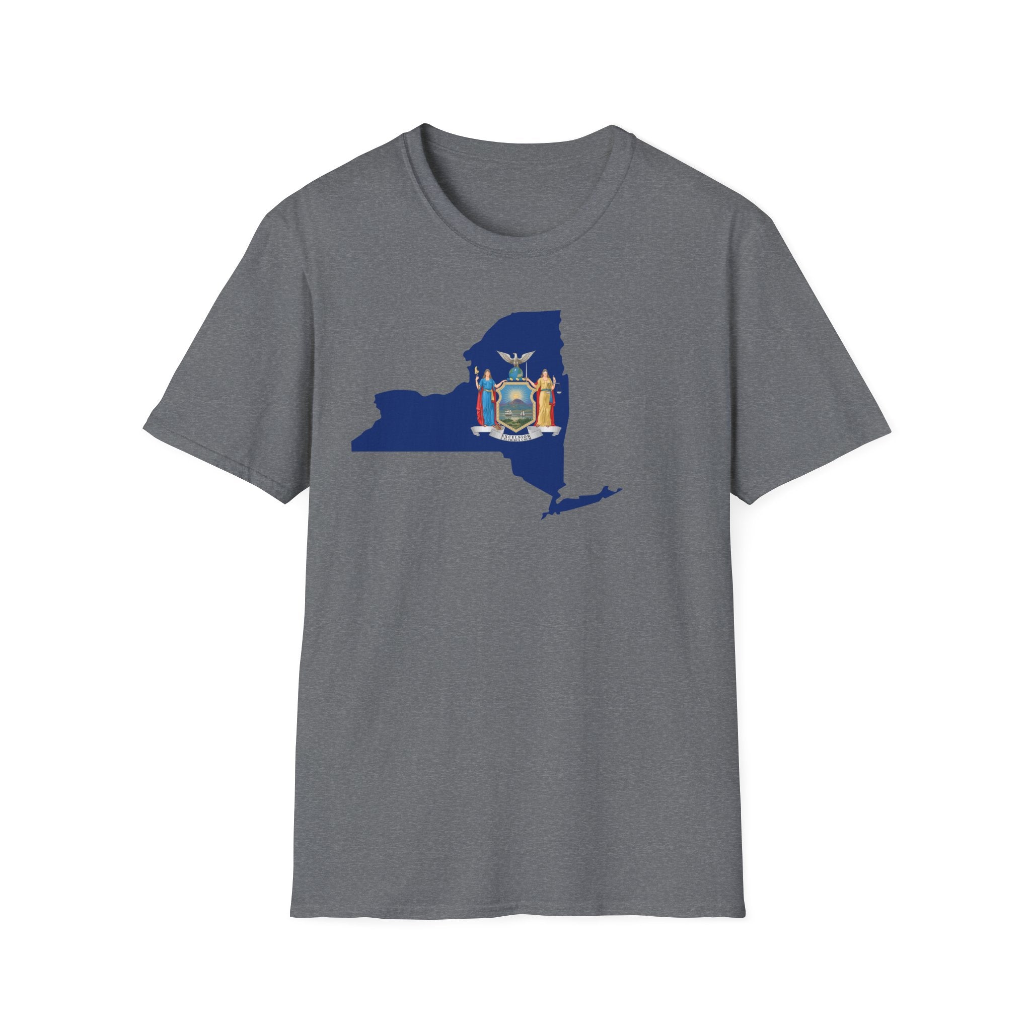 New York State's Flag & Boundaries