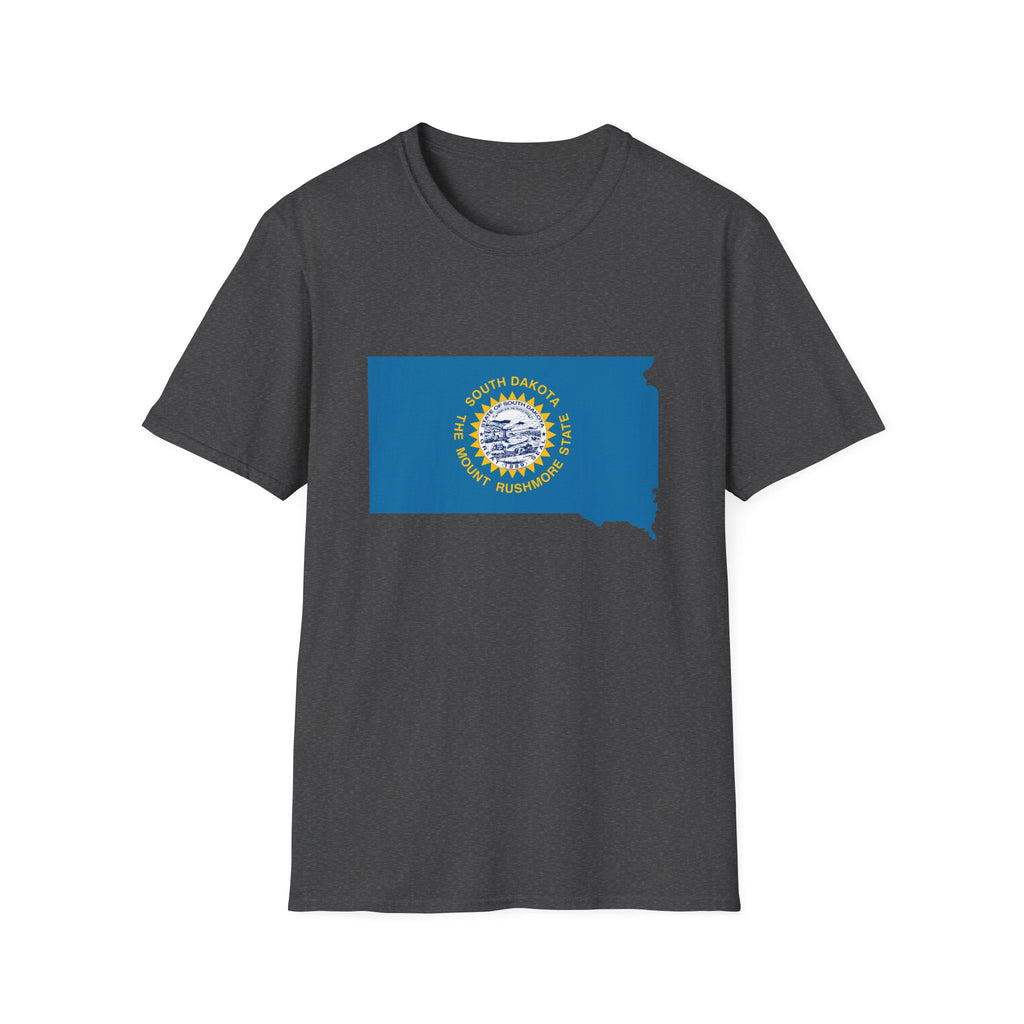 South Dakota's Flag & Boundaries