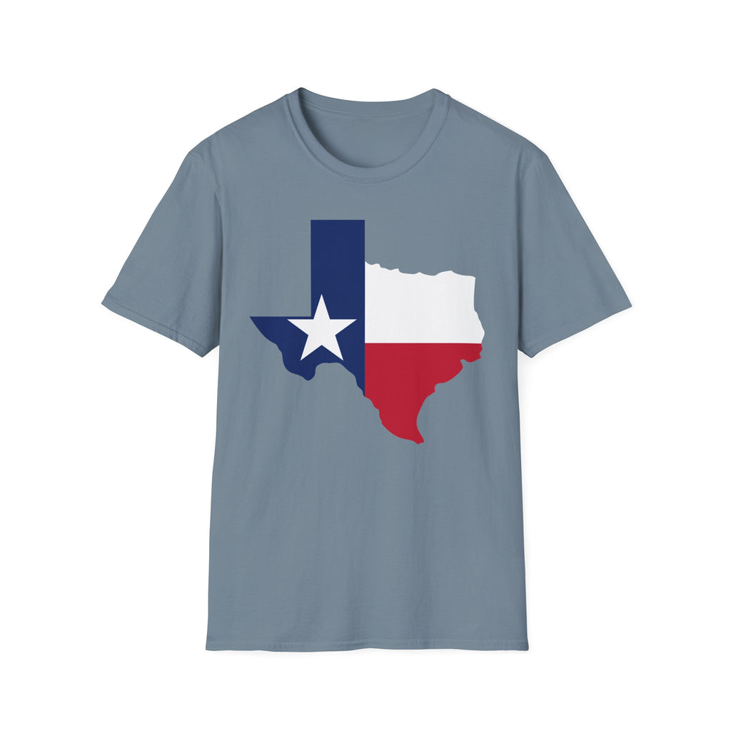 Texas's Flag & Boundaries
