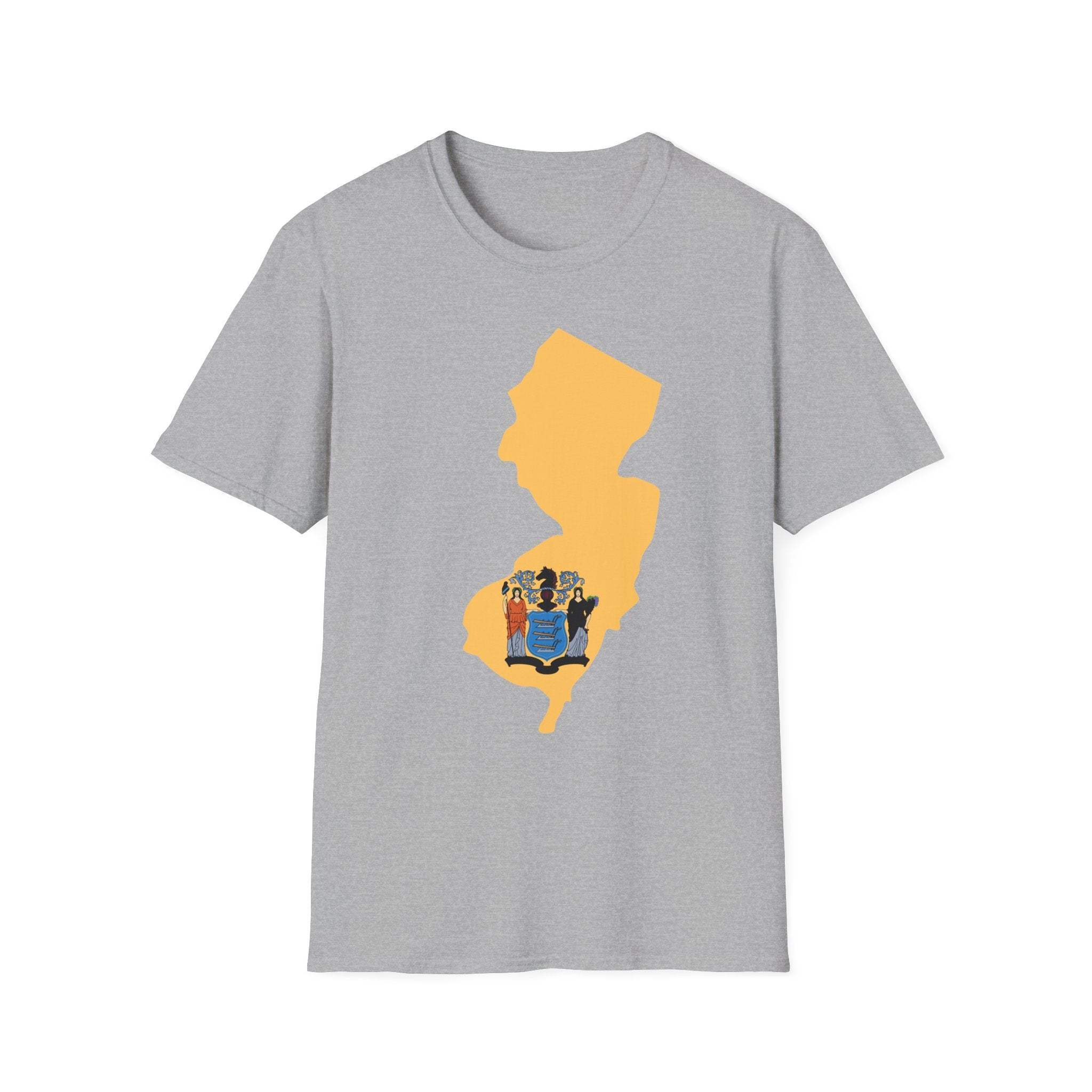 New Jersey's Flag & Boundaries