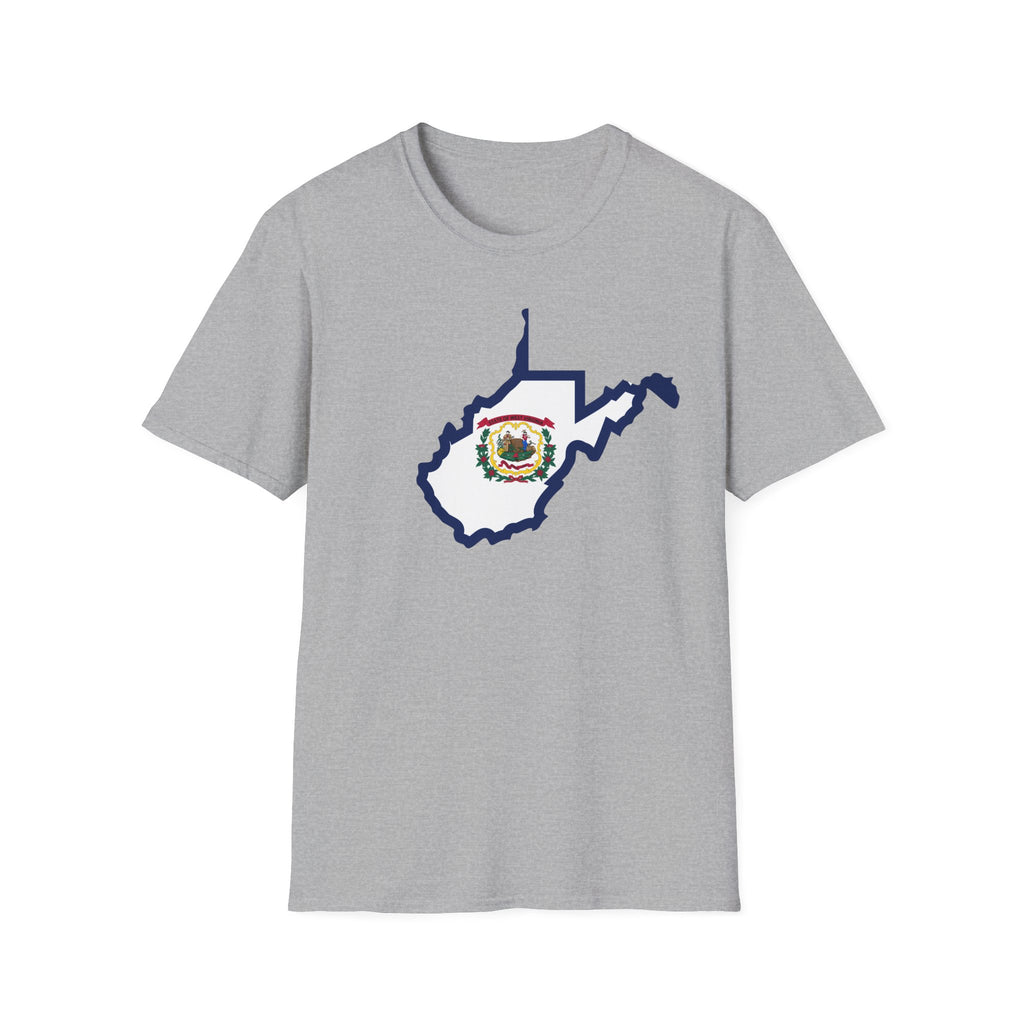 West Virginia's Flag & Boundaries