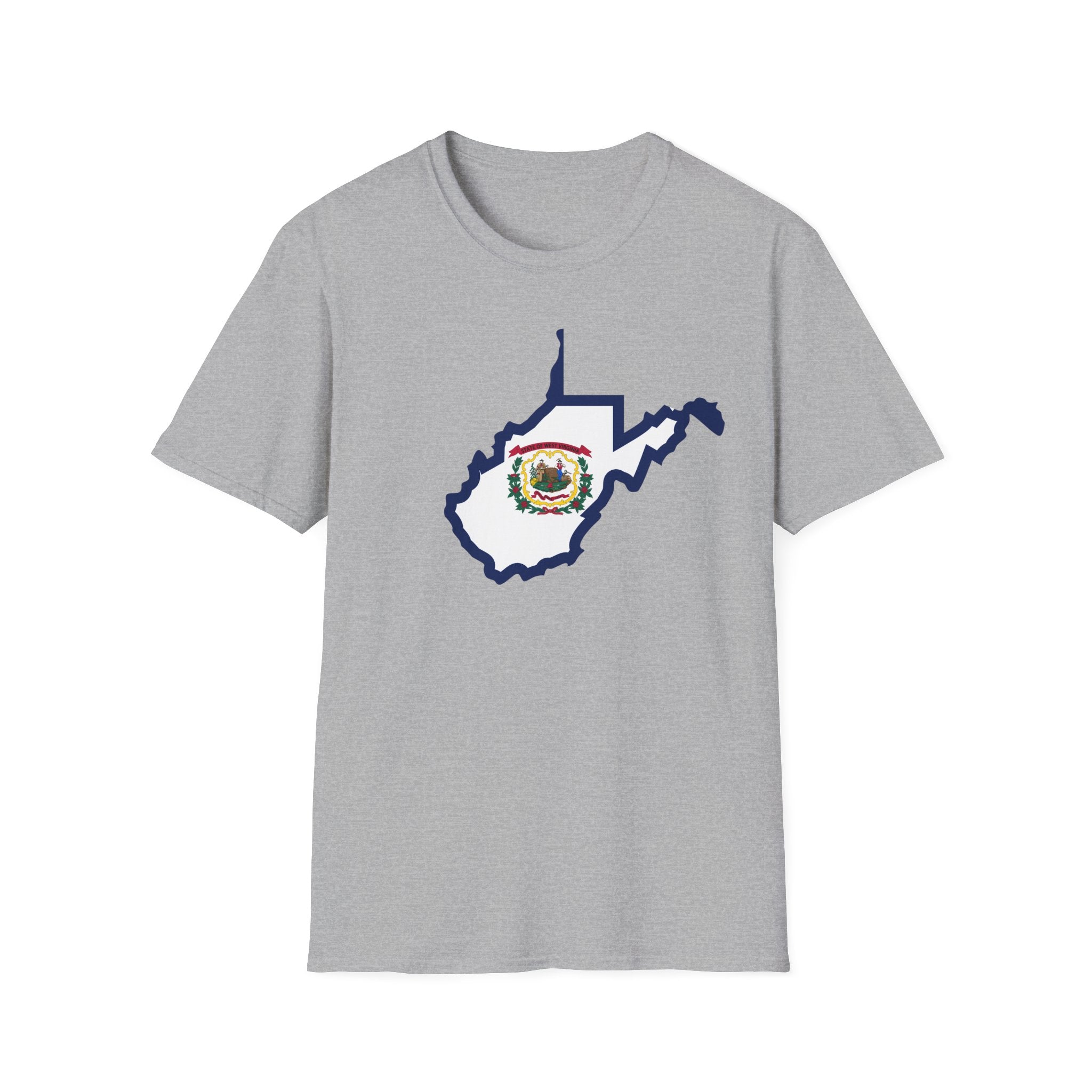 West Virginia's Flag & Boundaries