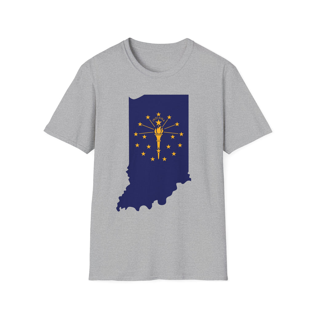 Indiana's Flag & Boundaries