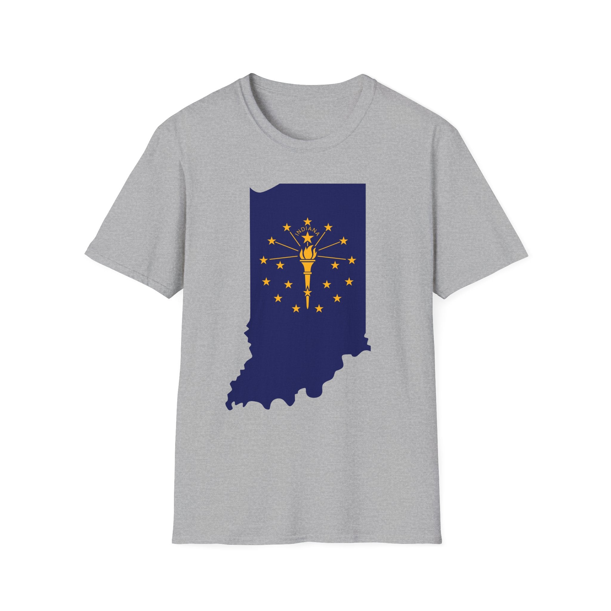 Indiana's Flag & Boundaries