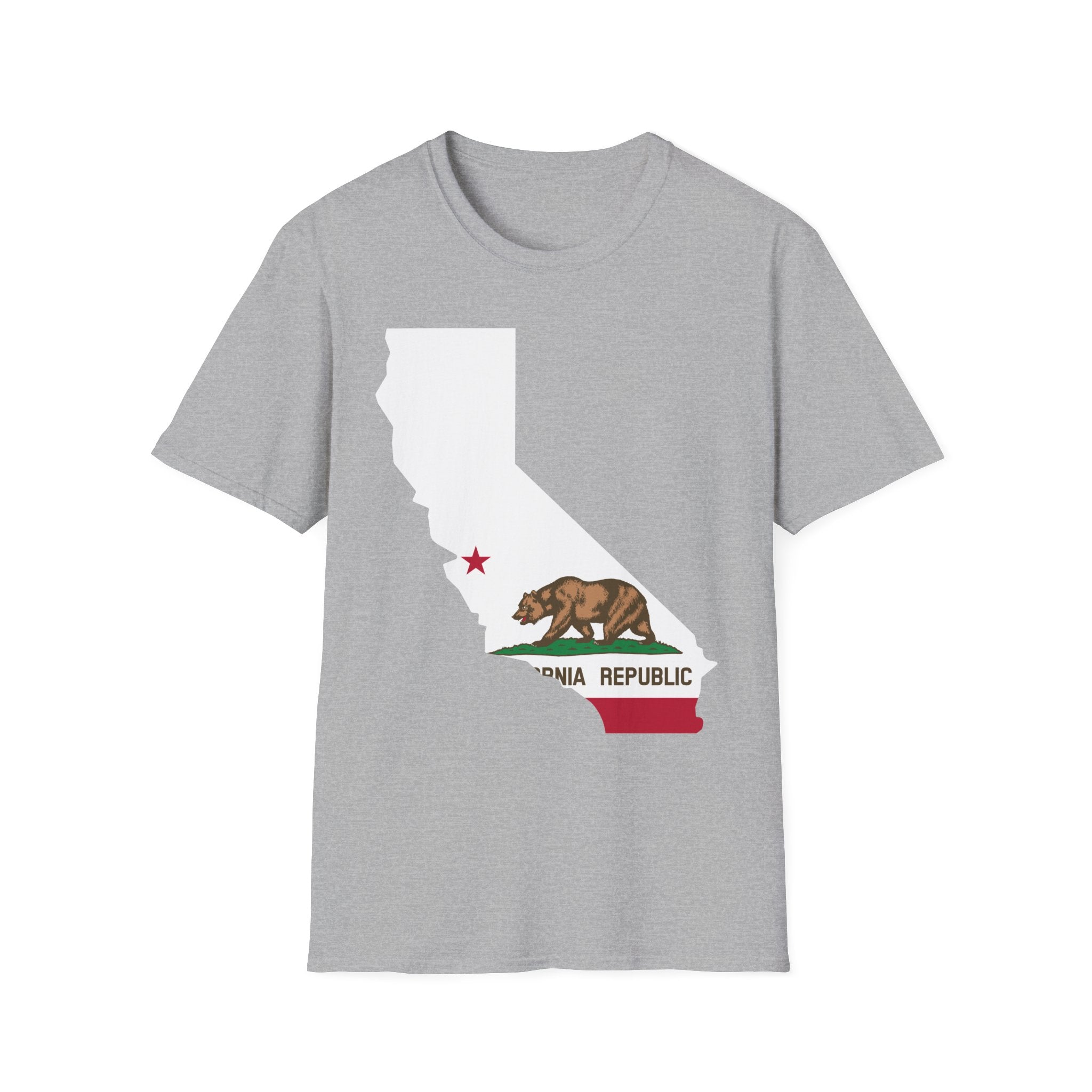California's Flag & Boundaries