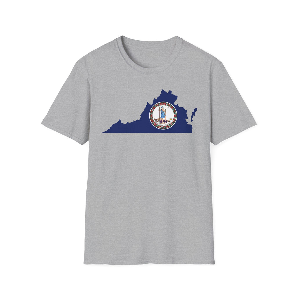 Virginia's Flag & Boundaries