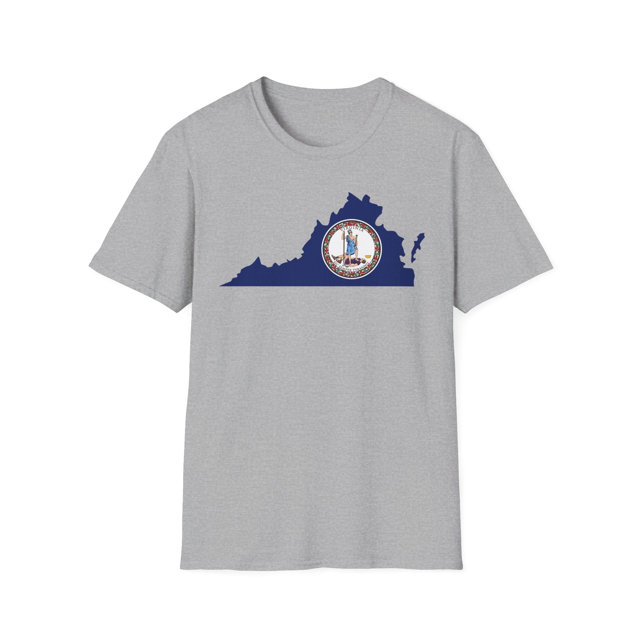 Virginia's Flag & Boundaries