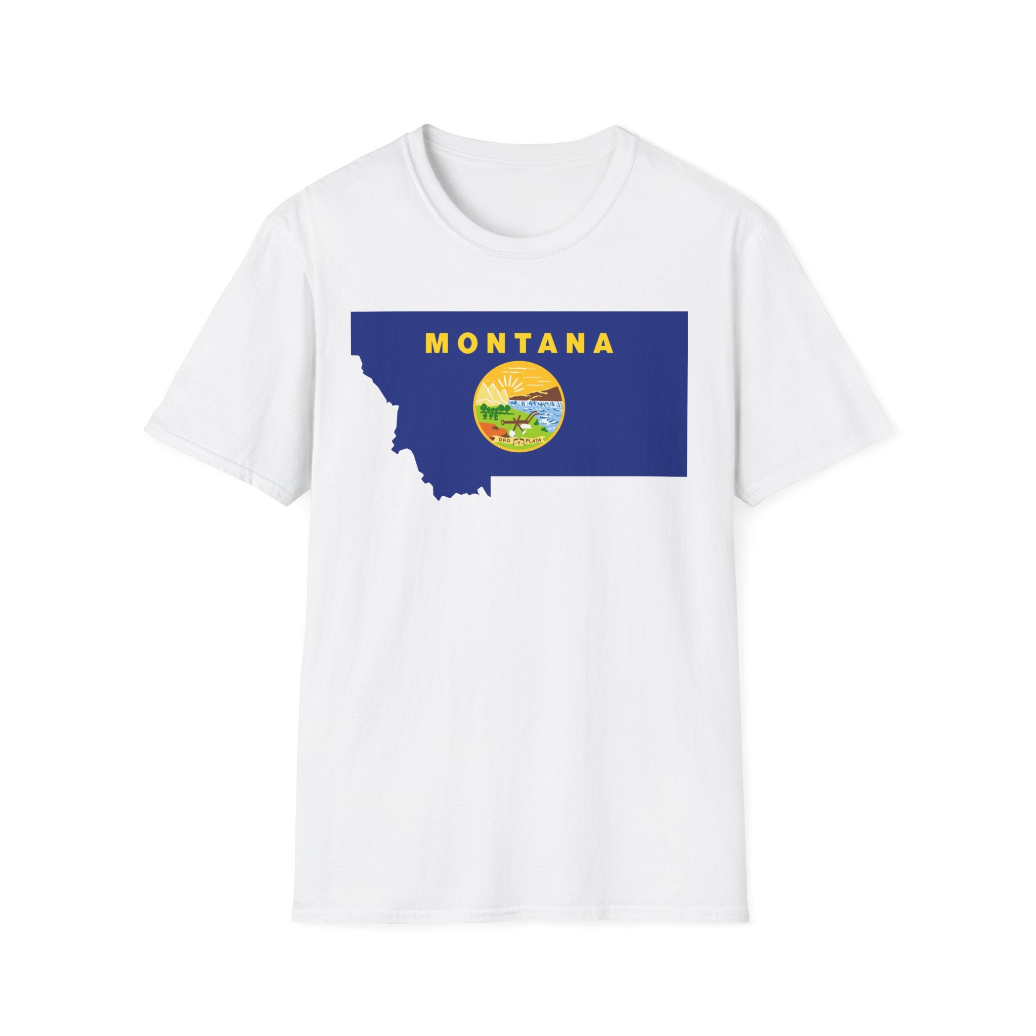 Montana's Flag & Boundaries