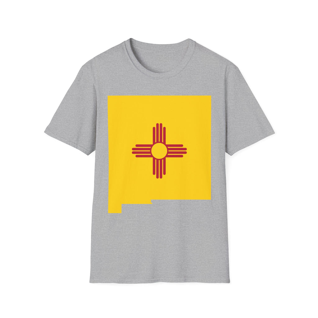 New Mexico's Flag & Boundaries