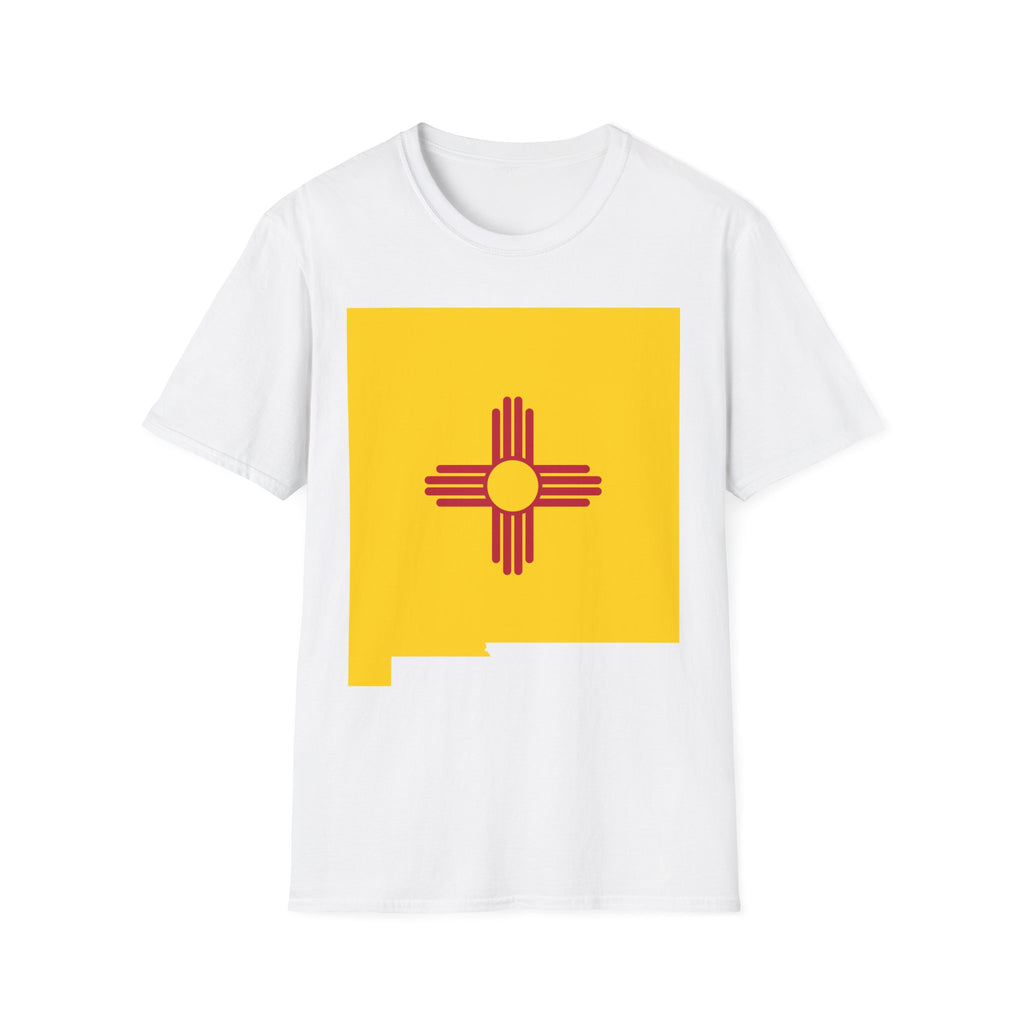 New Mexico's Flag & Boundaries