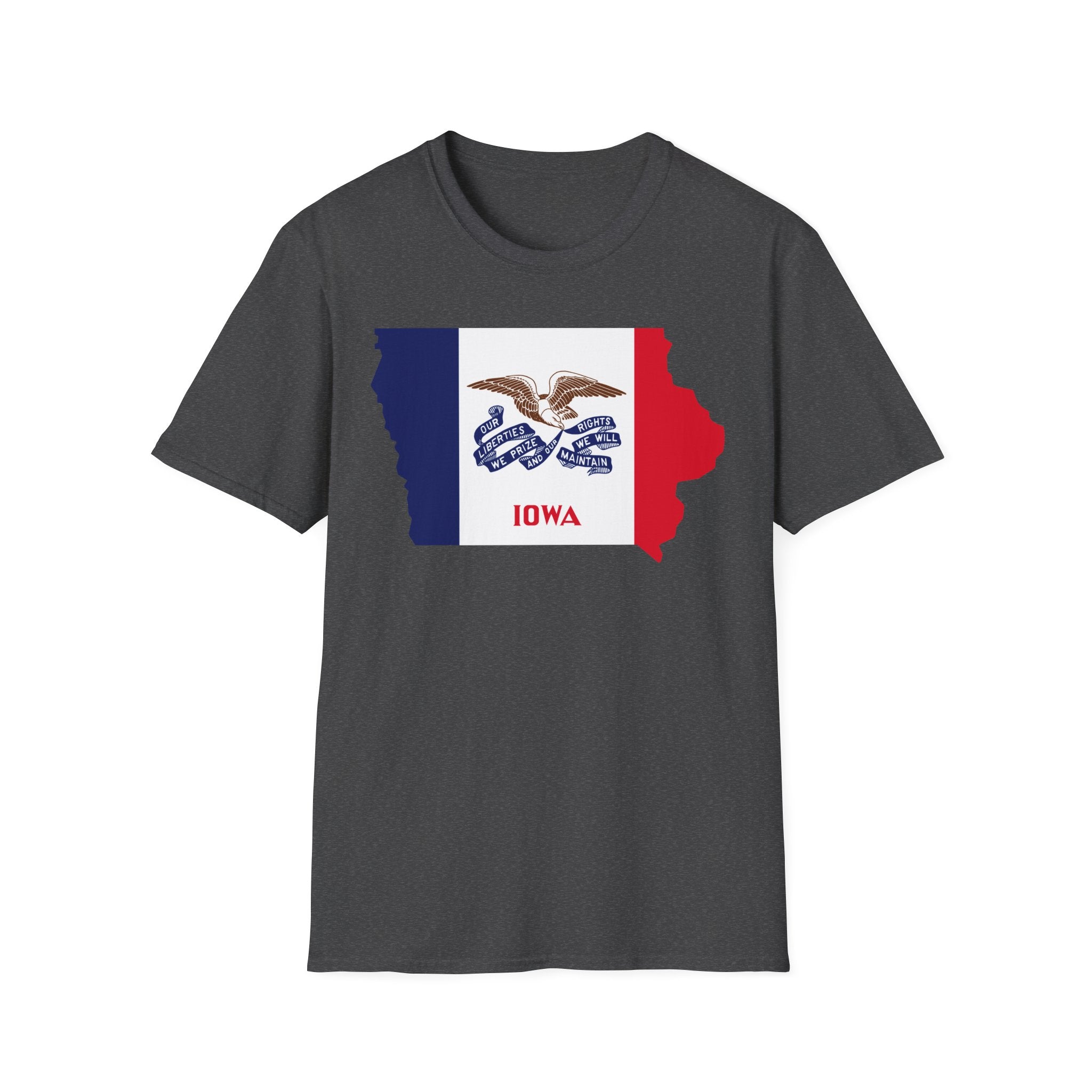 Iowa's Flag & Boundaries