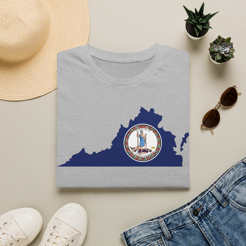 Virginia's Flag & Boundaries