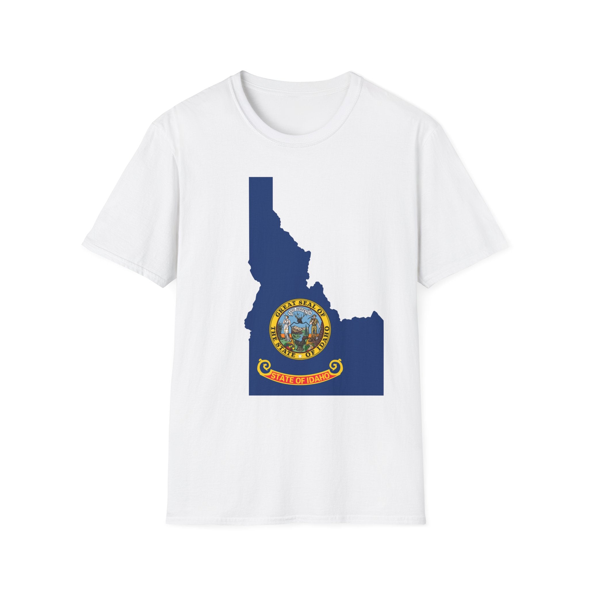 Idaho's Flag & Boundaries