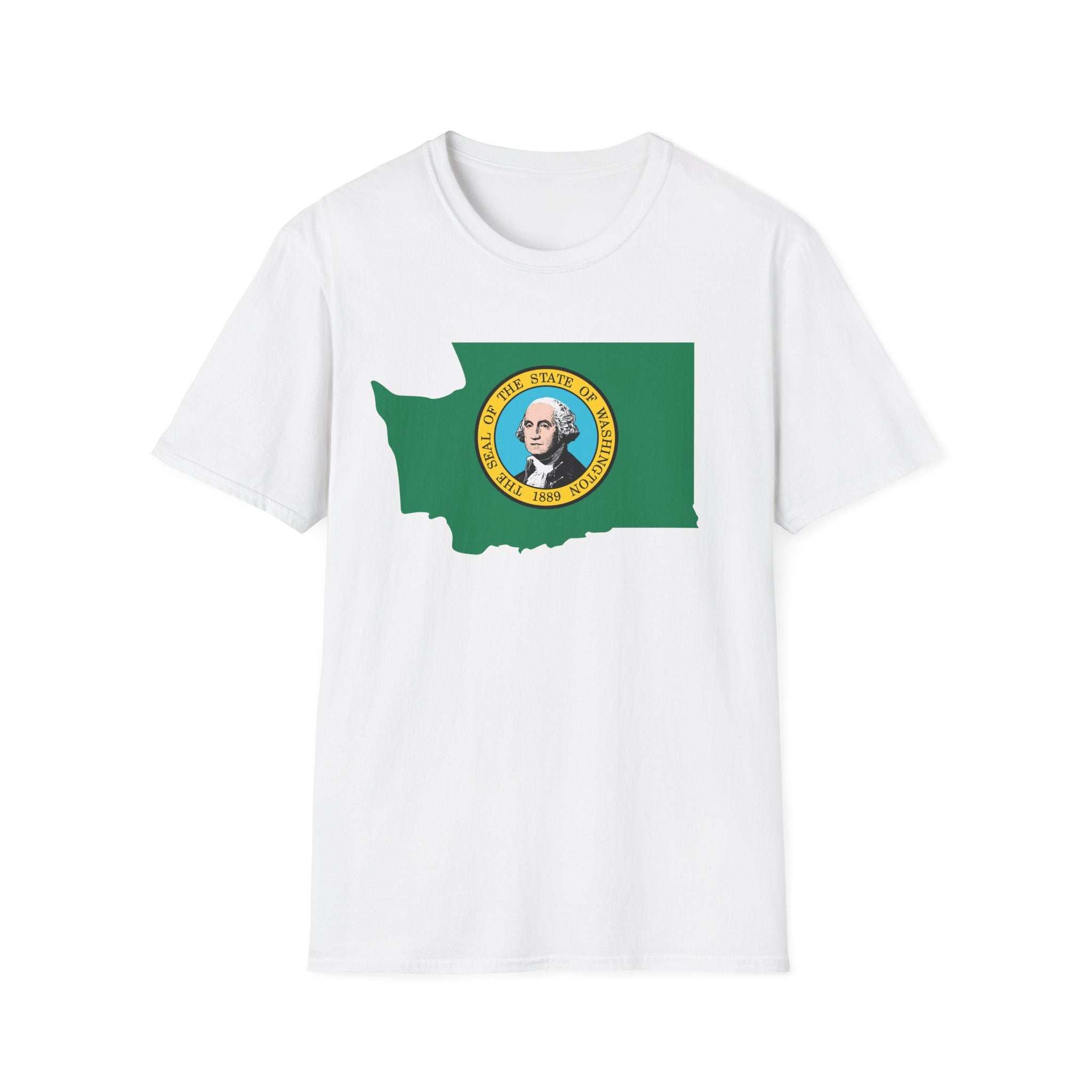 Washington State's Flag & Boundaries