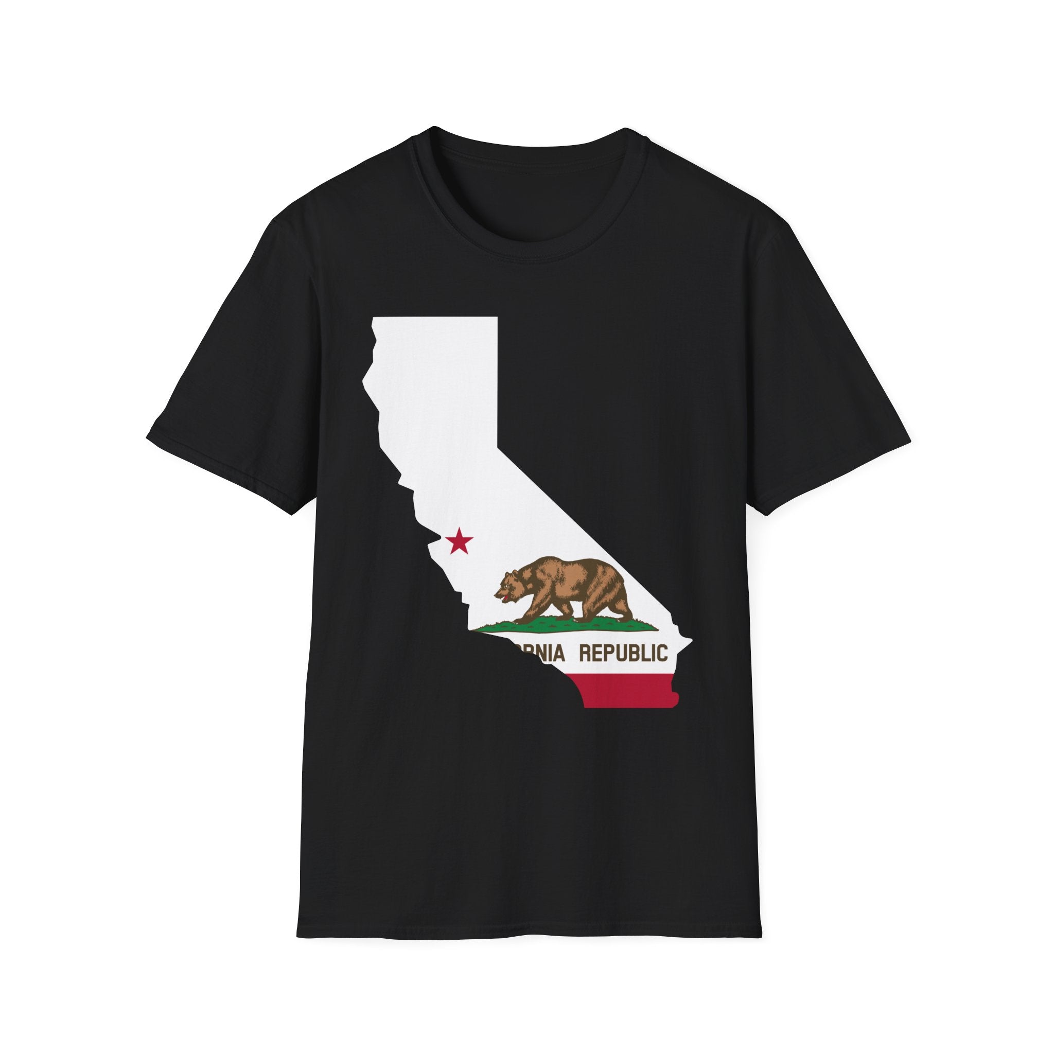 California's Flag & Boundaries