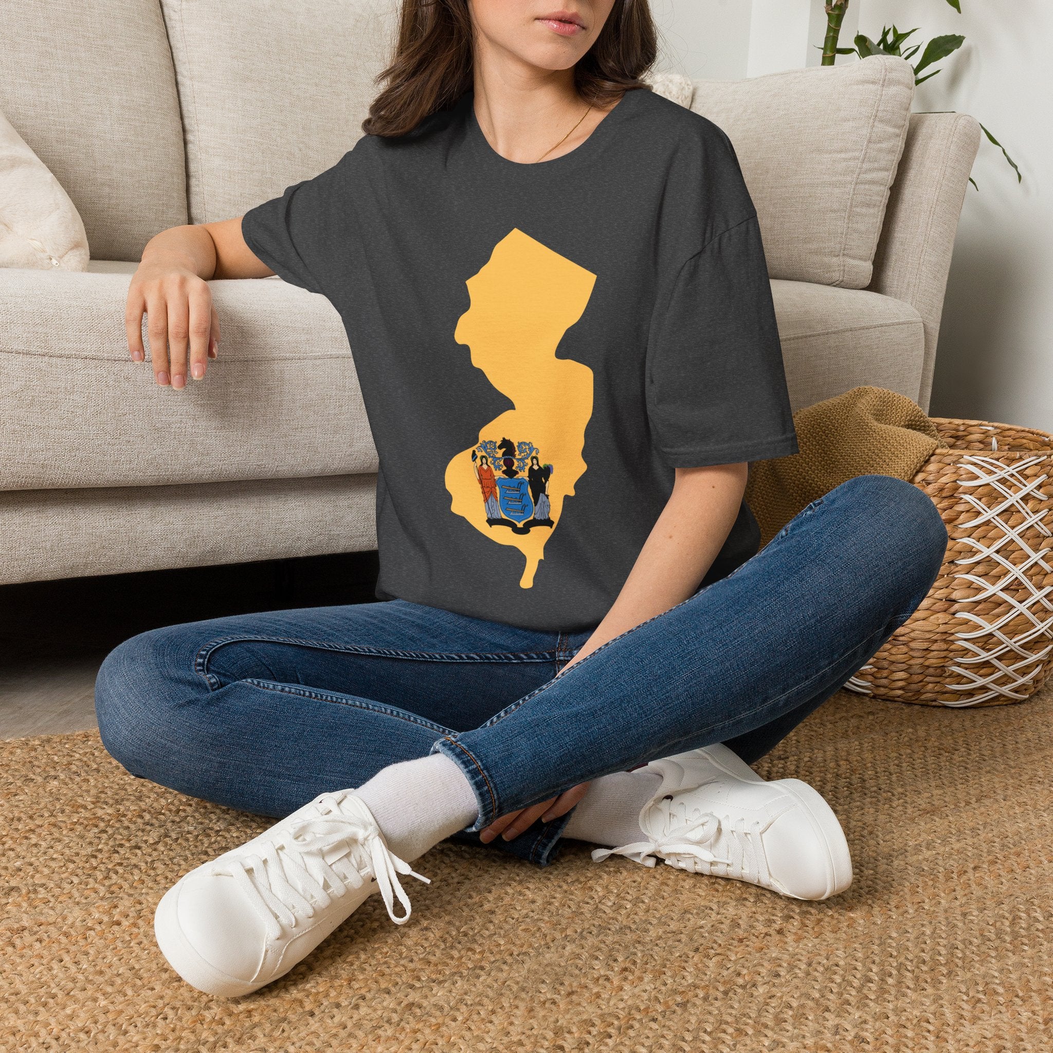 New Jersey's Flag & Boundaries
