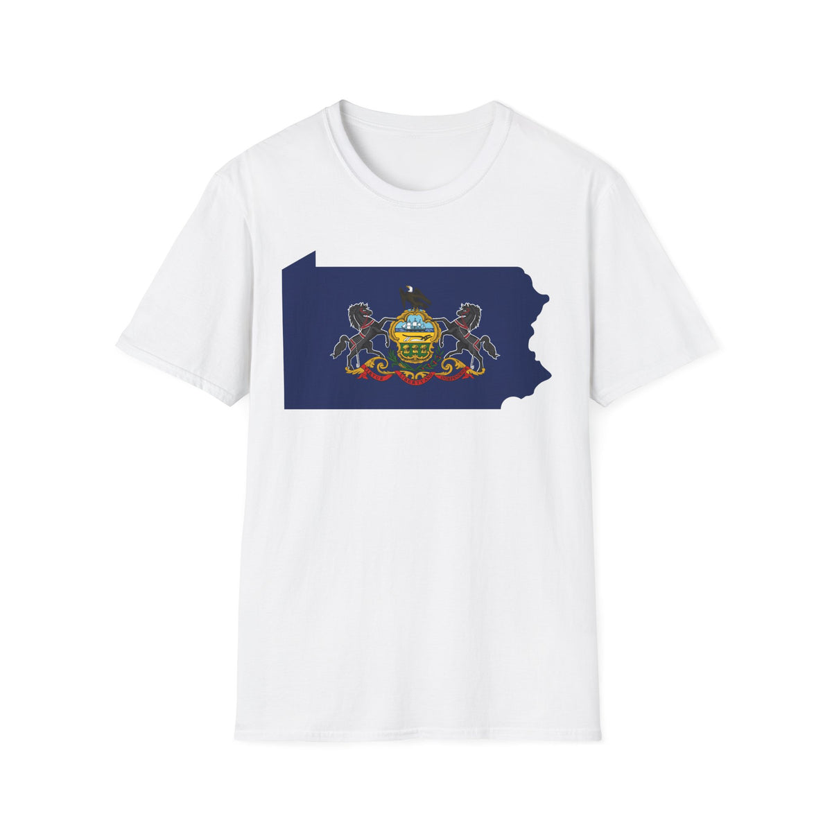 Pennsylvania's Flag & Boundaries