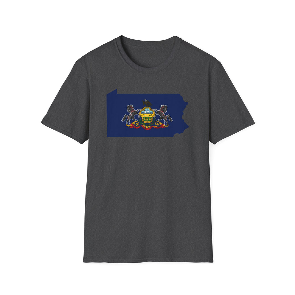 Pennsylvania's Flag & Boundaries
