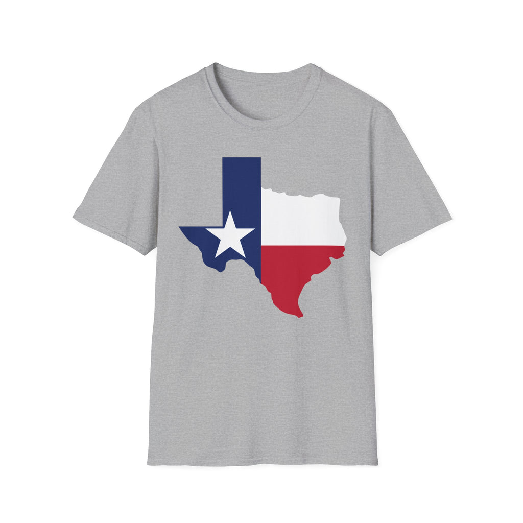 Texas's Flag & Boundaries