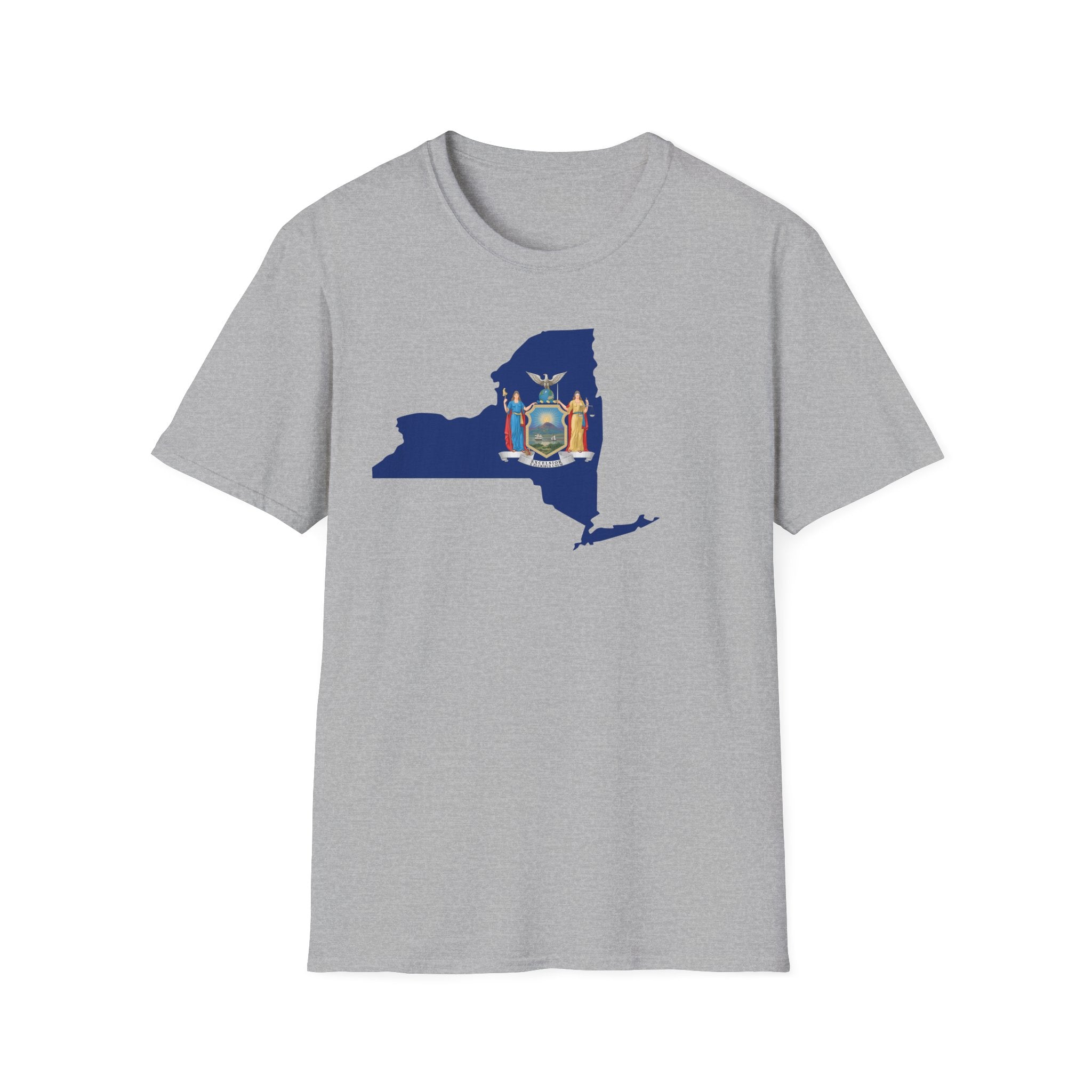 New York State's Flag & Boundaries