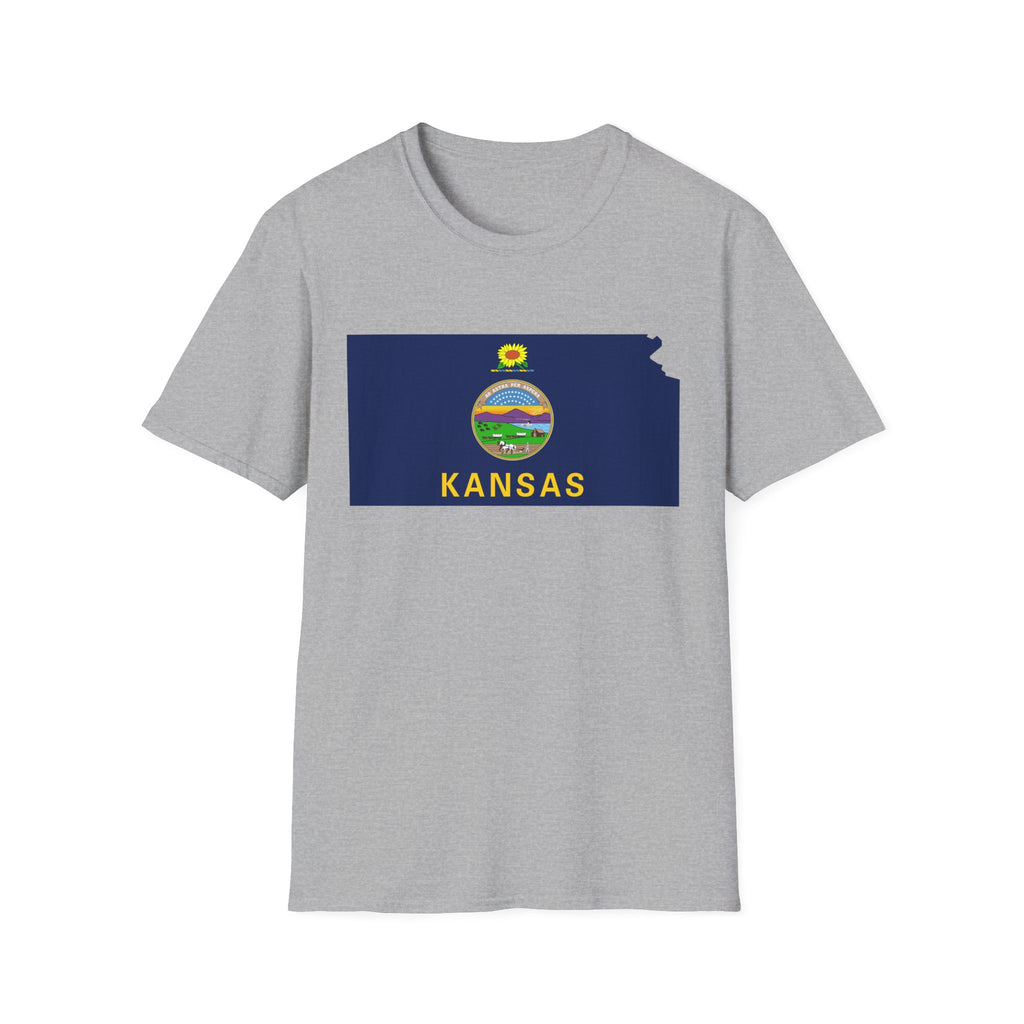 Kansas's Flag & Boundaries