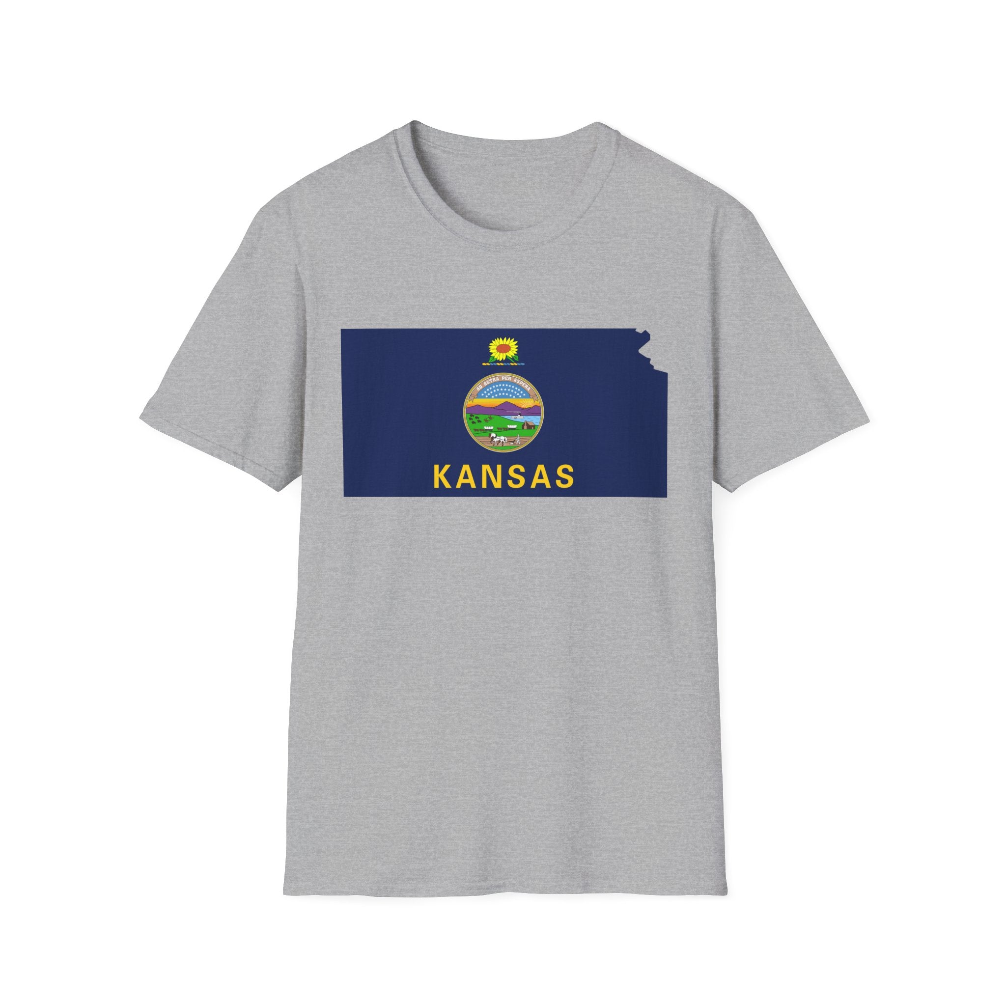 Kansas's Flag & Boundaries
