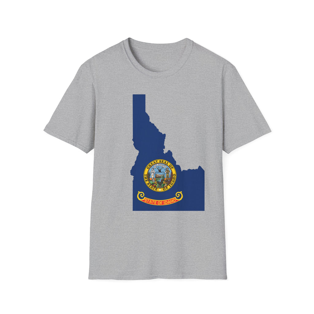 Idaho's Flag & Boundaries