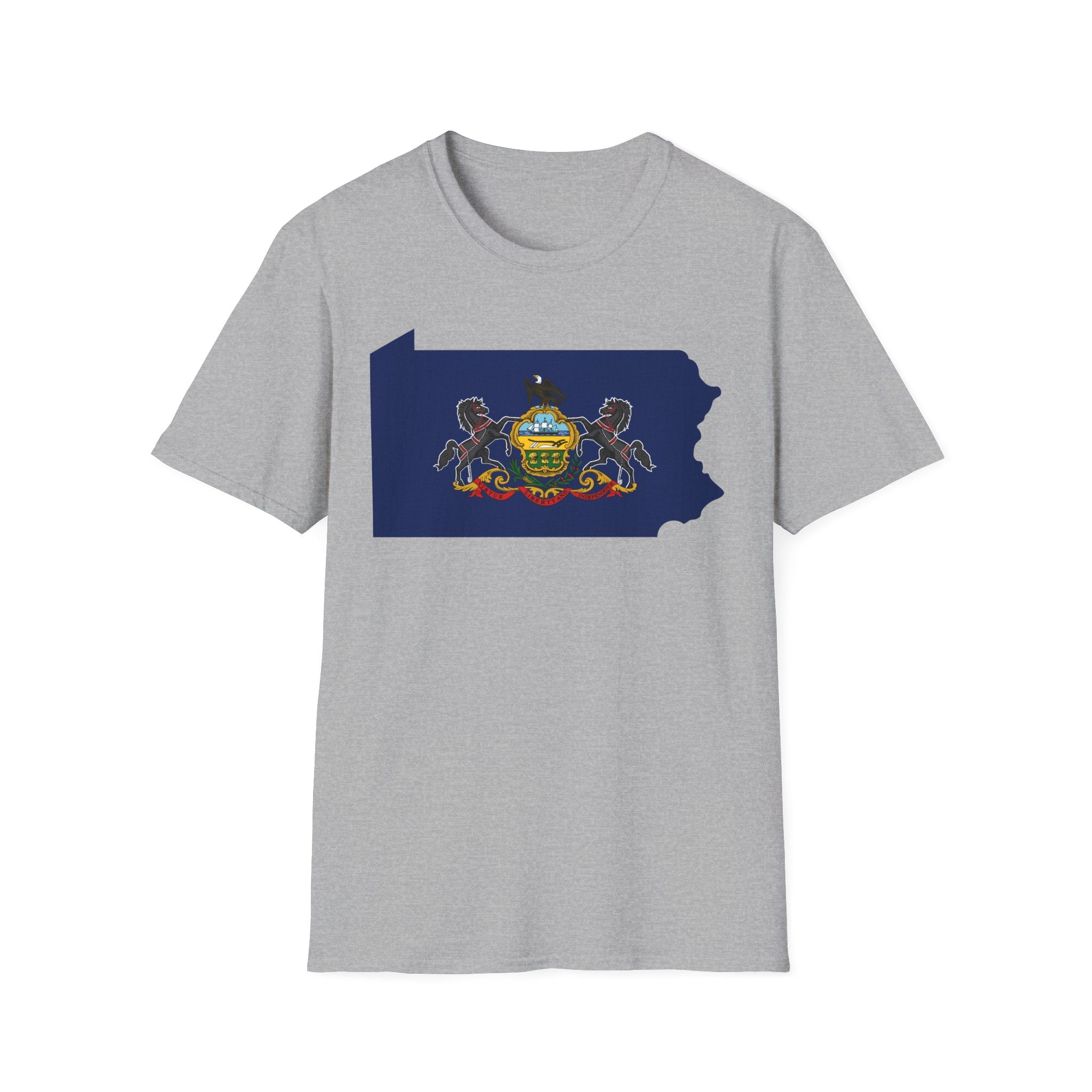 Pennsylvania's Flag & Boundaries