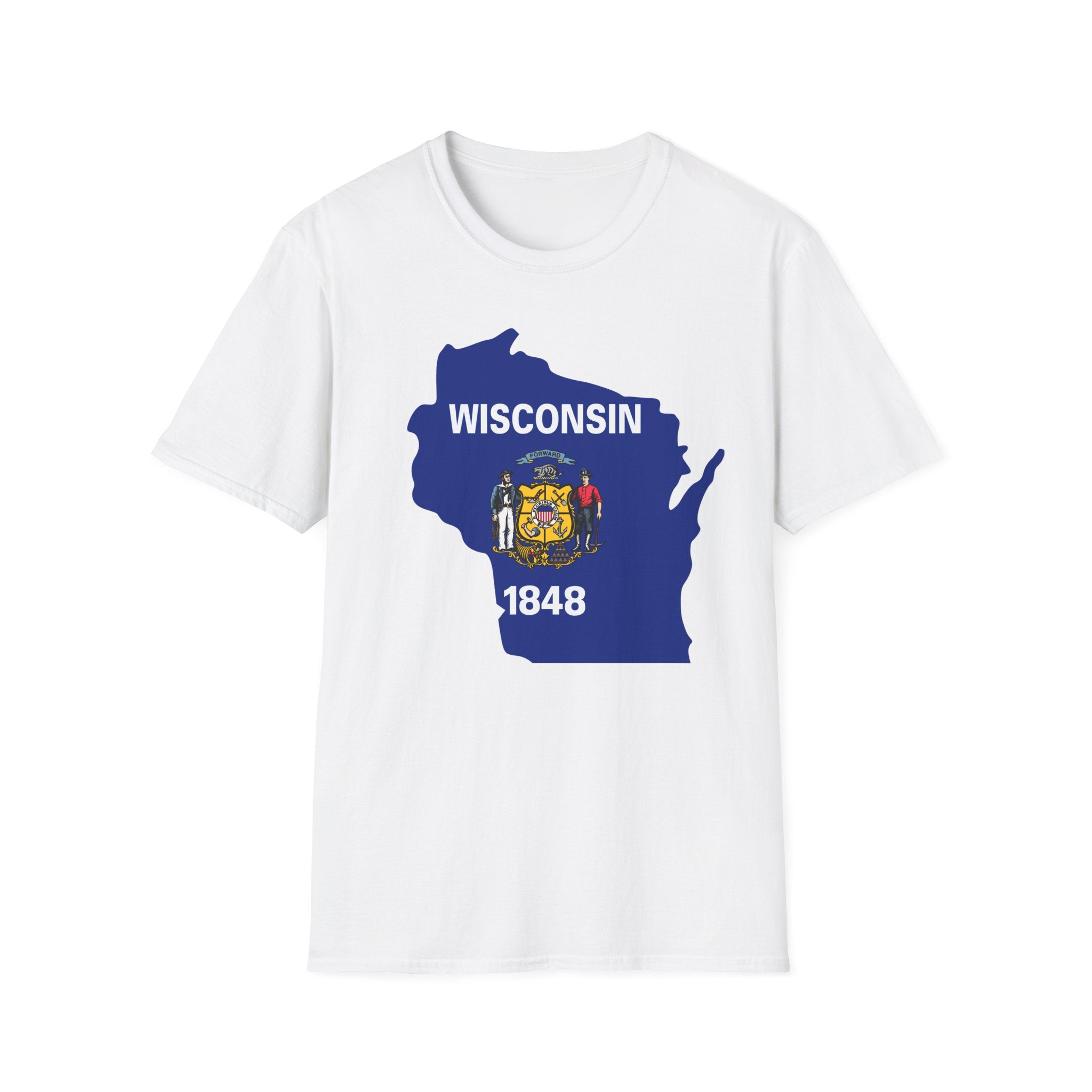 Wisconsin's Flag & Boundaries