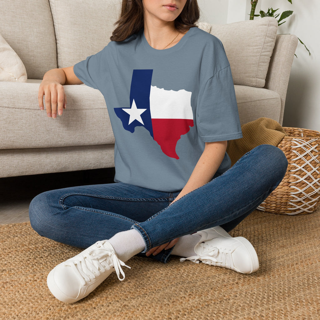 Texas's Flag & Boundaries