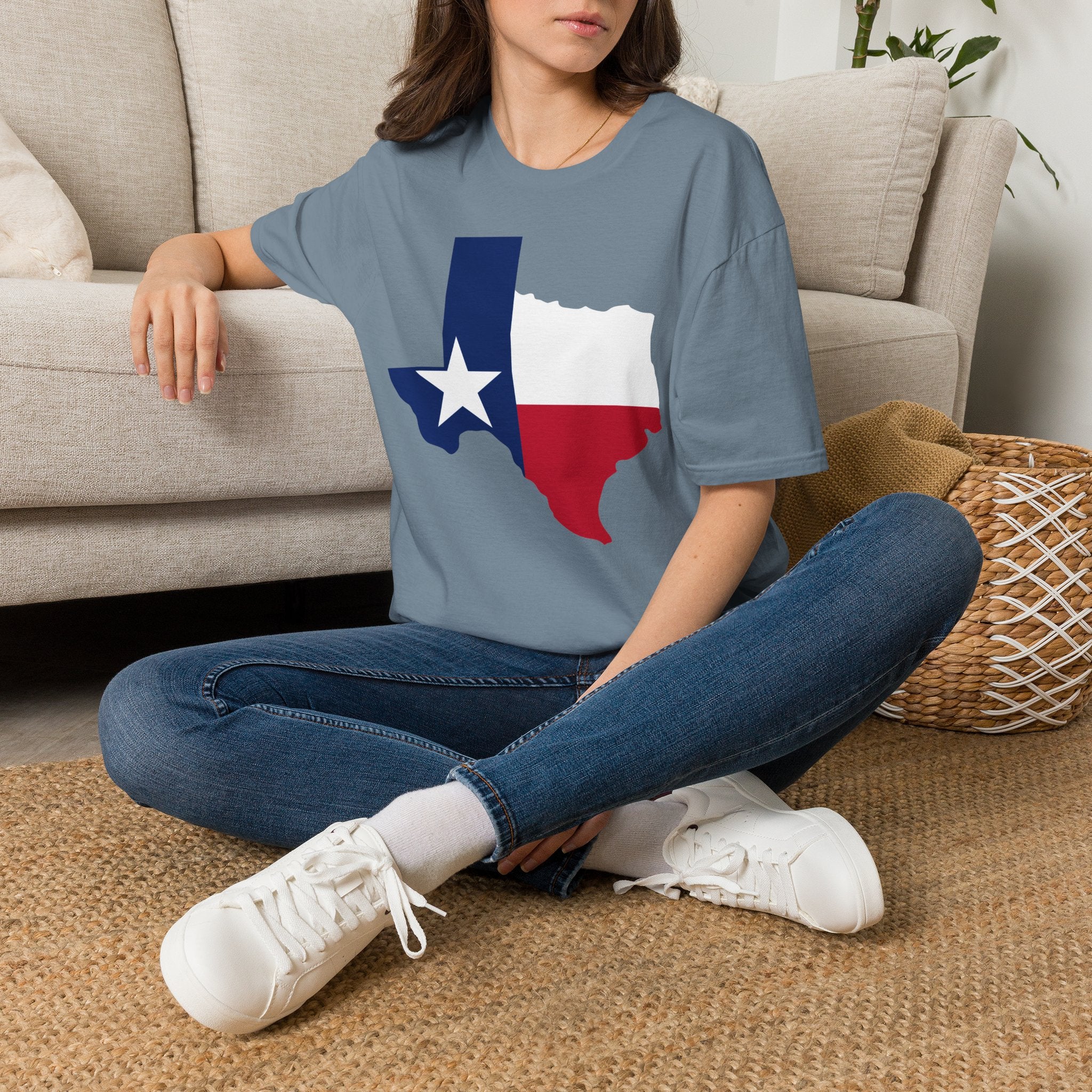 Texas's Flag & Boundaries