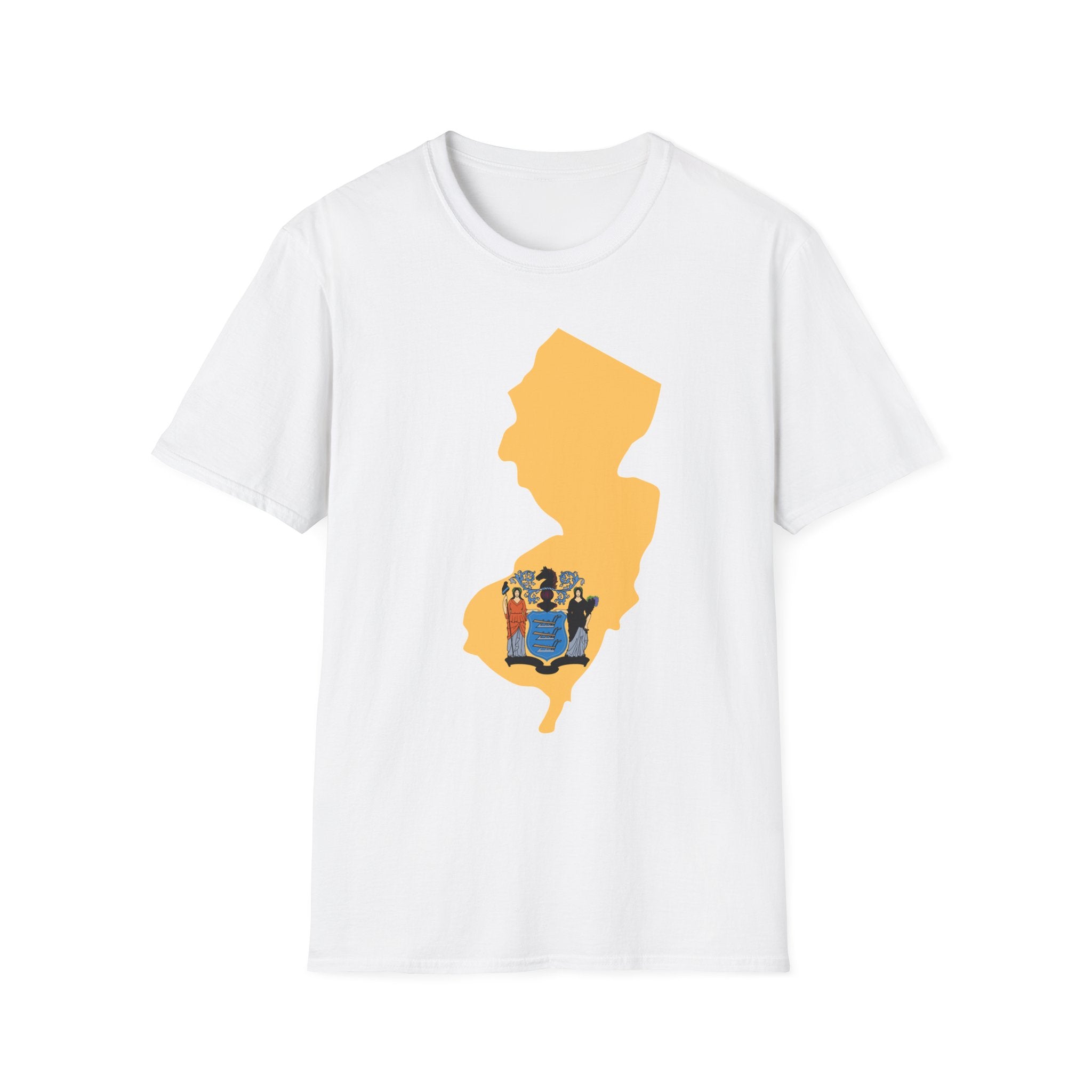 New Jersey's Flag & Boundaries