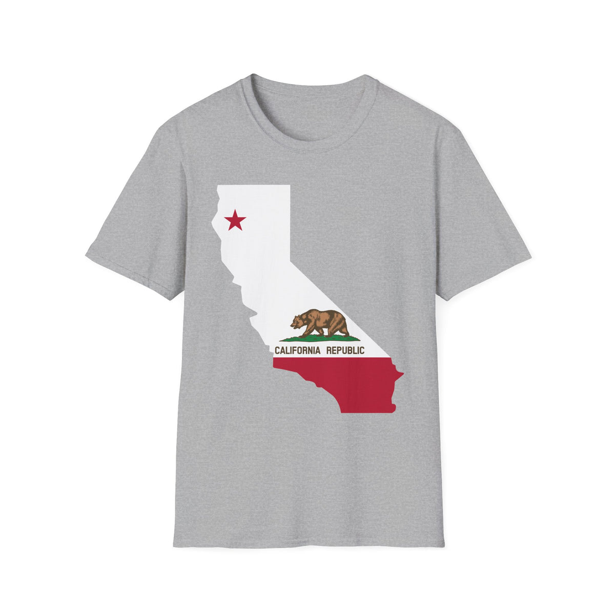 California's Flag & Boundaries
