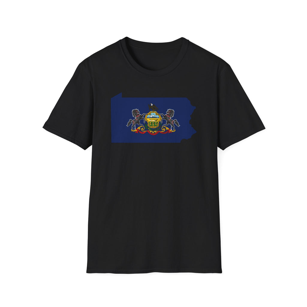 Pennsylvania's Flag & Boundaries