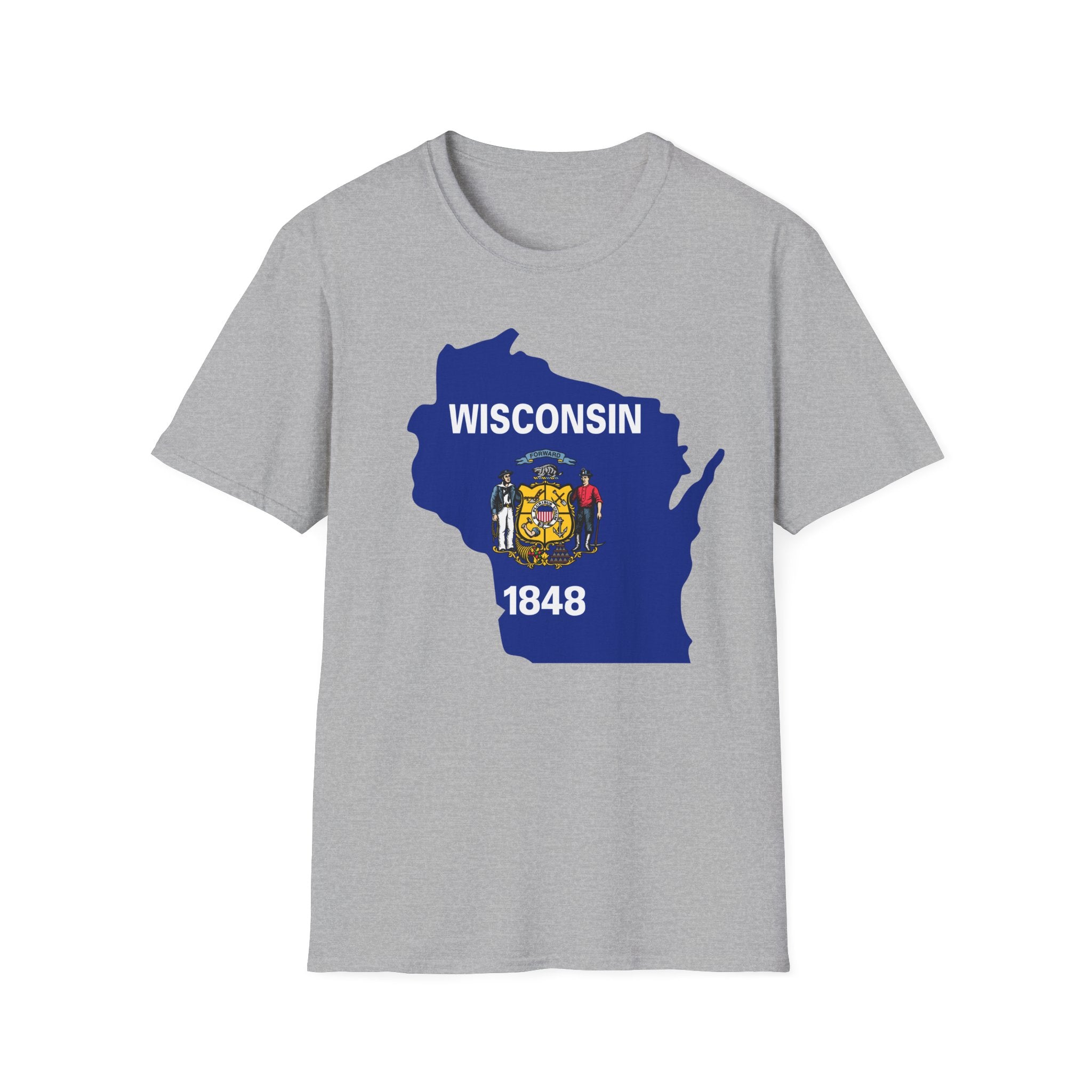 Wisconsin's Flag & Boundaries