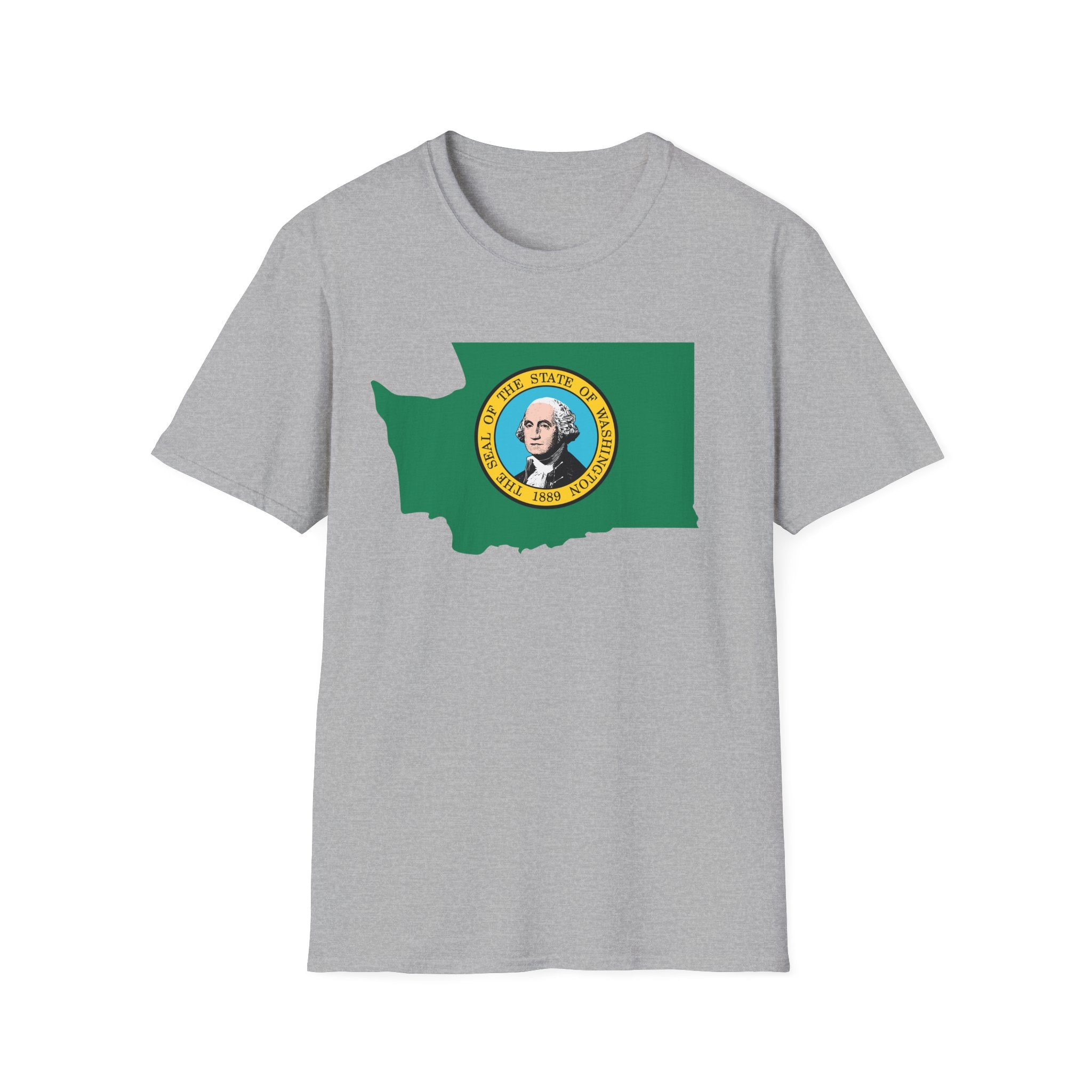 Washington State's Flag & Boundaries