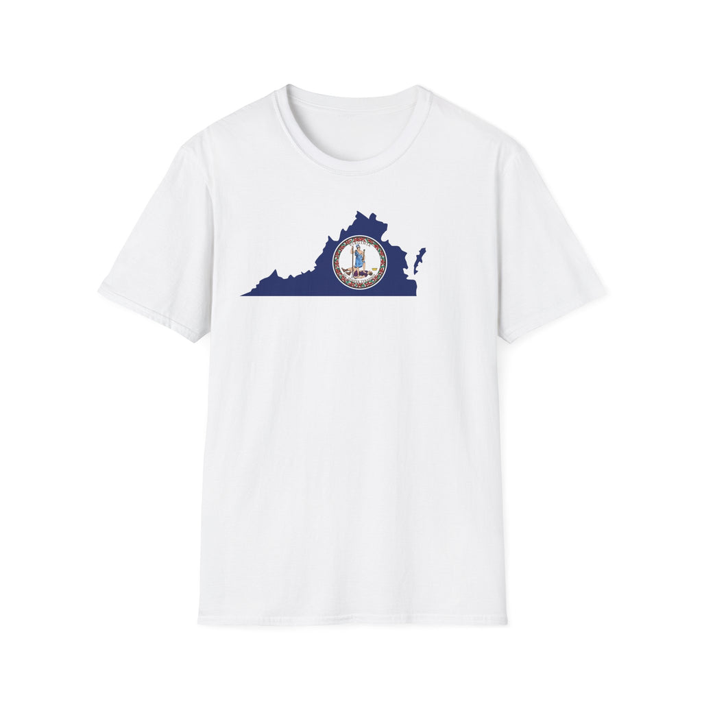 Virginia's Flag & Boundaries
