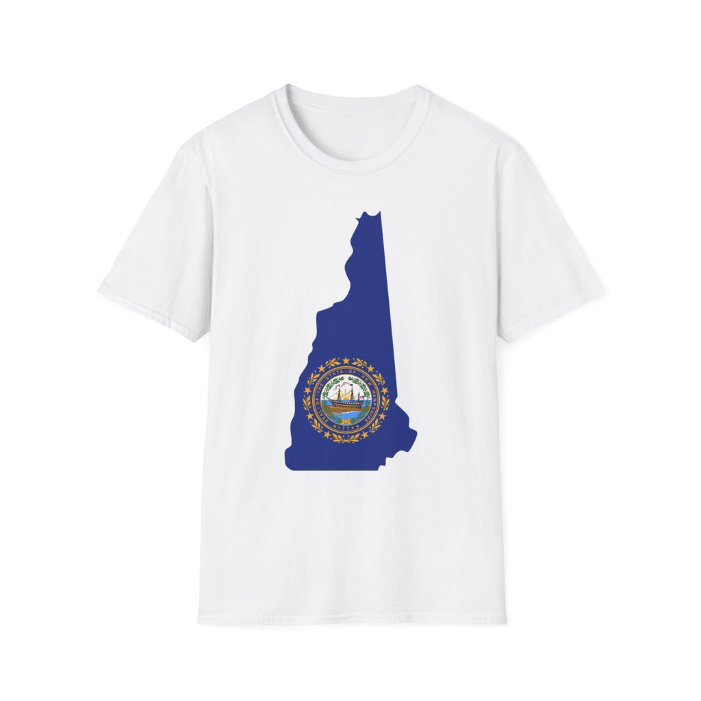 New Hampshire's Flag & Boundaries