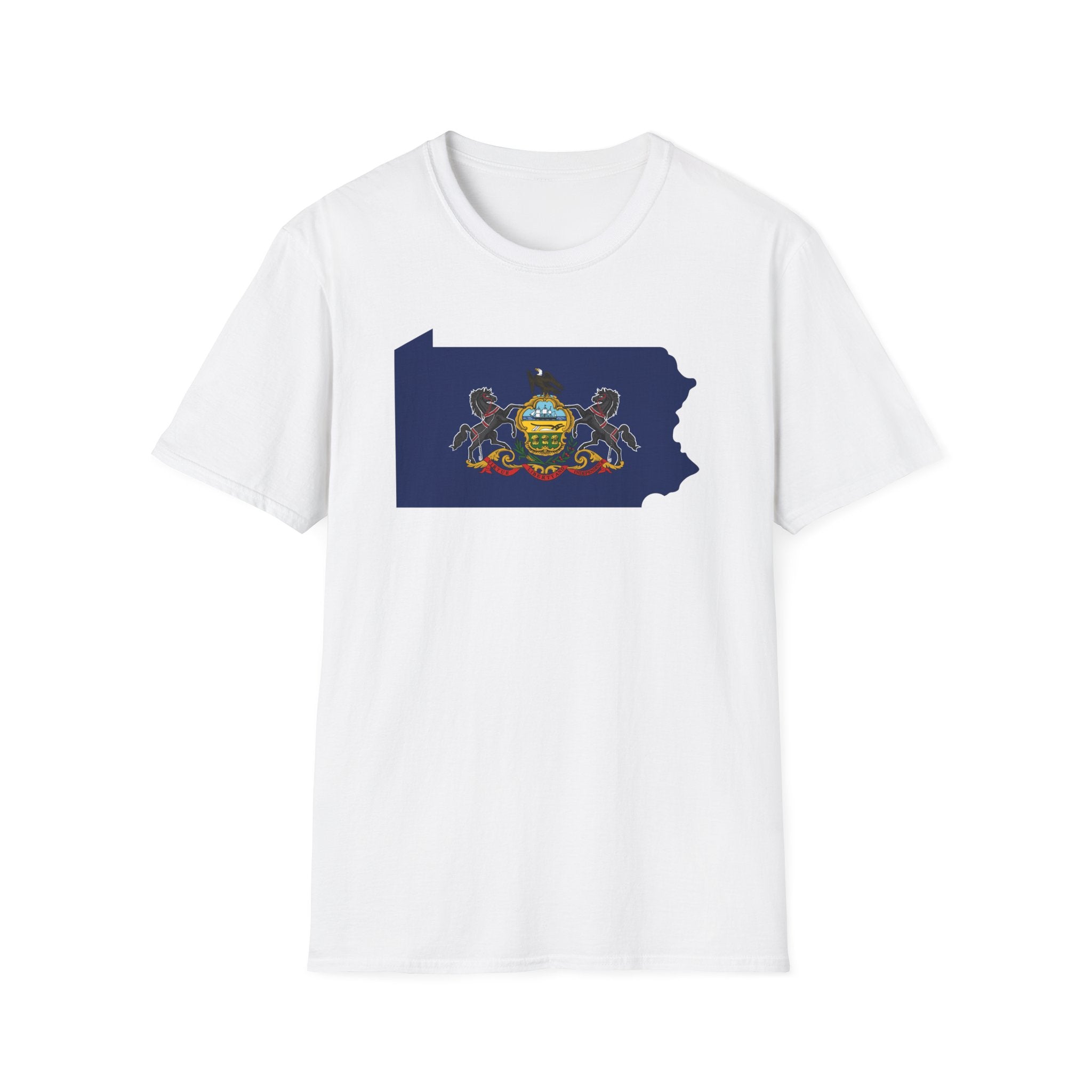 Pennsylvania's Flag & Boundaries