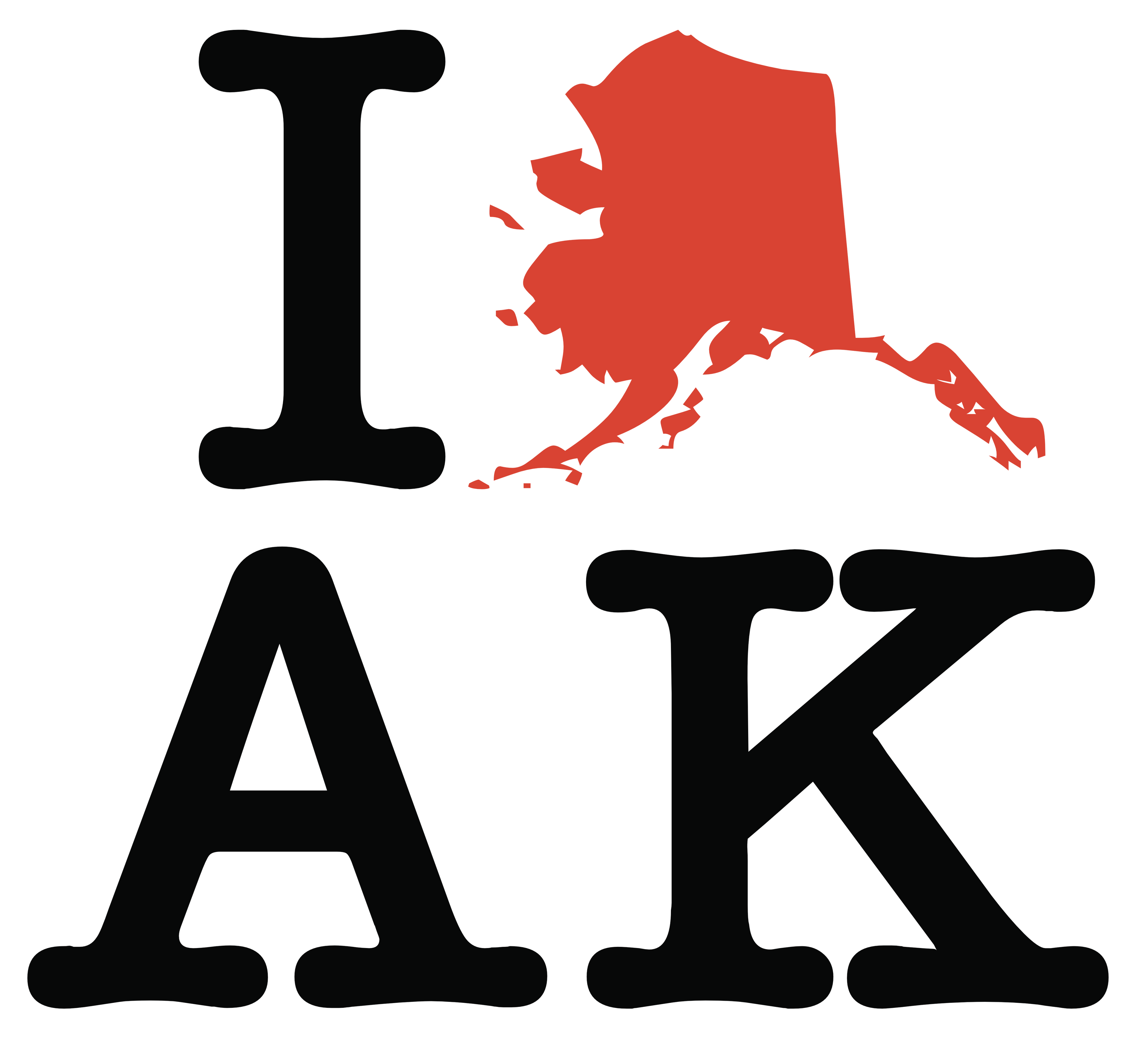 I love Alaska (pattern)