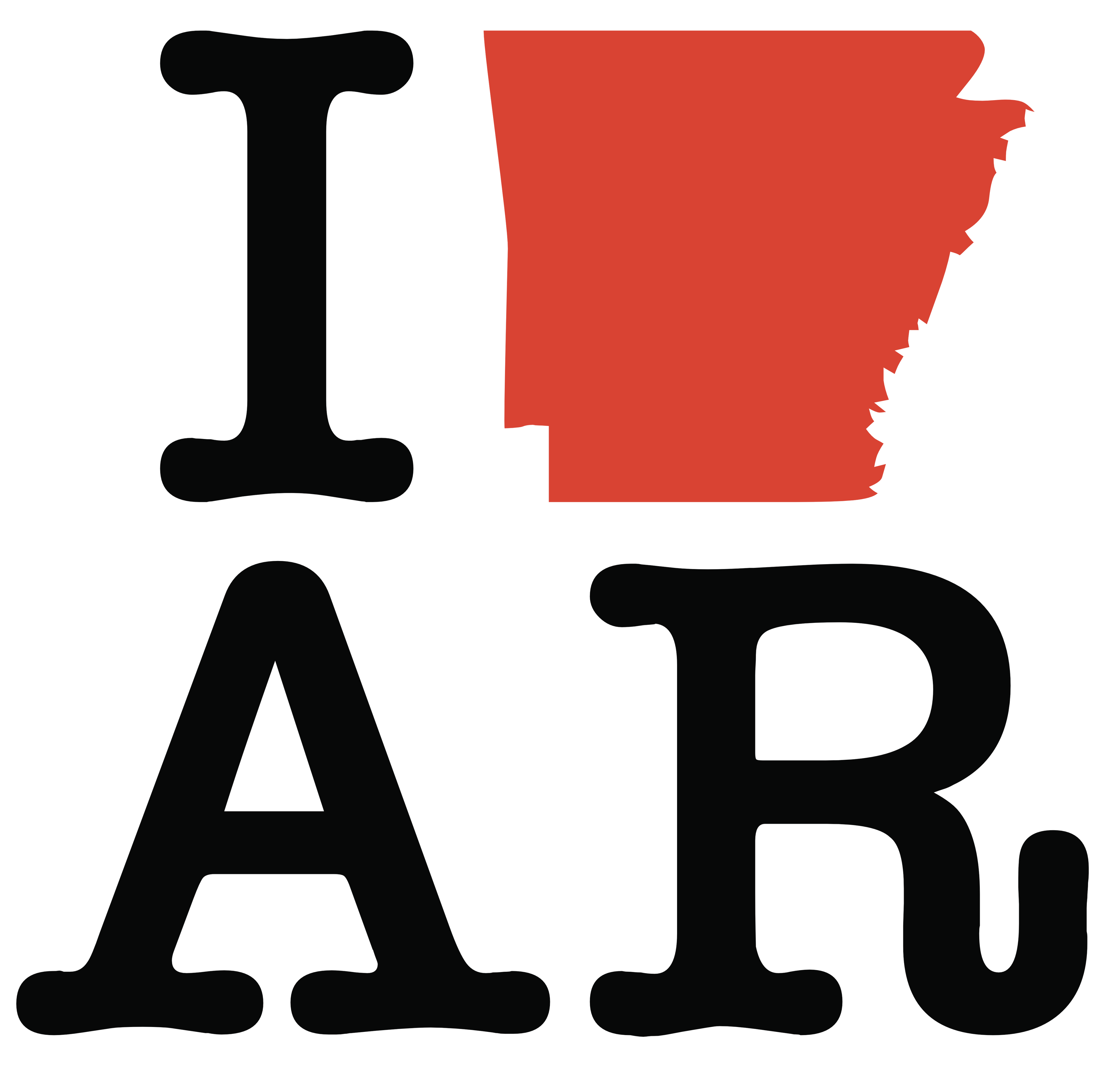 I love Arkansas (pattern)