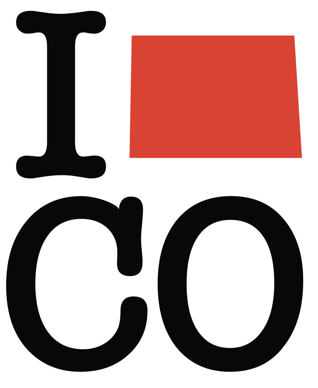 I love Colorado (pattern)